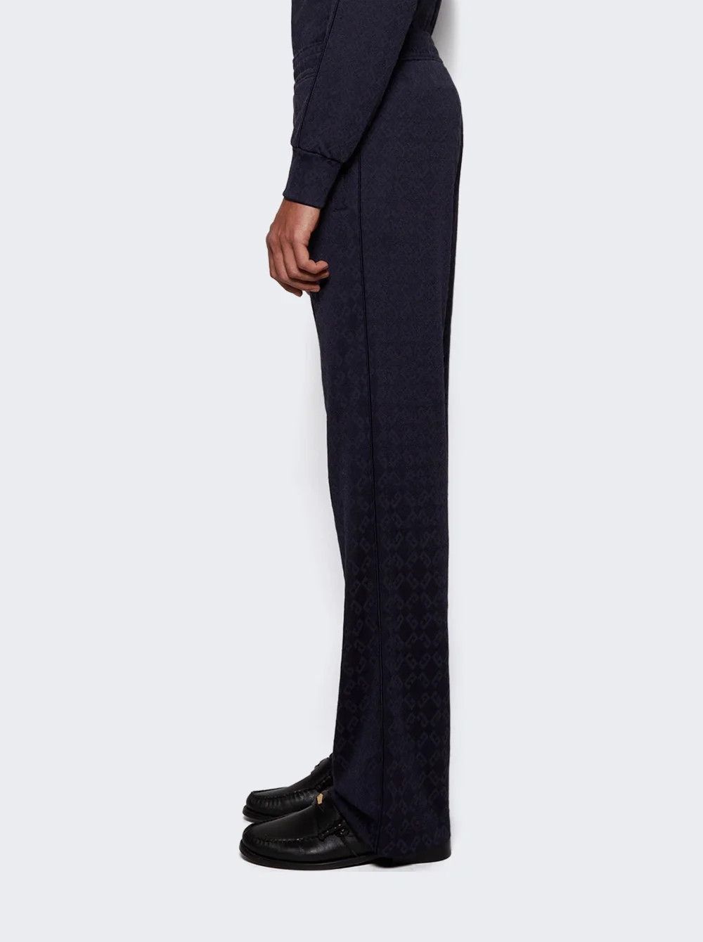 Givenchy o1w1db10326 Straight Leg Formal Sweatpants & Joggers in Blue Size US 38 / EU 54 - 4 Thumbnail