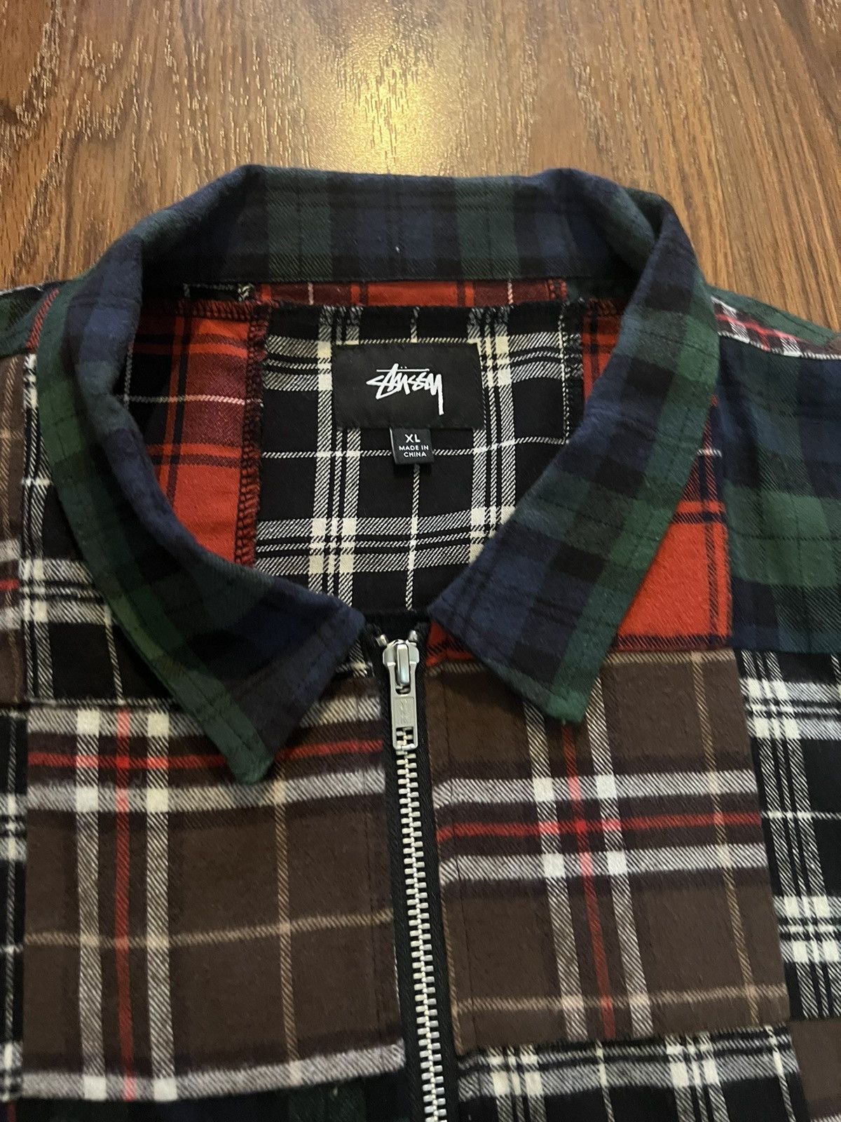 Stussy Stussy Patchwork Flannel Size US XL / EU 56 / 4 - 2 Thumbnail