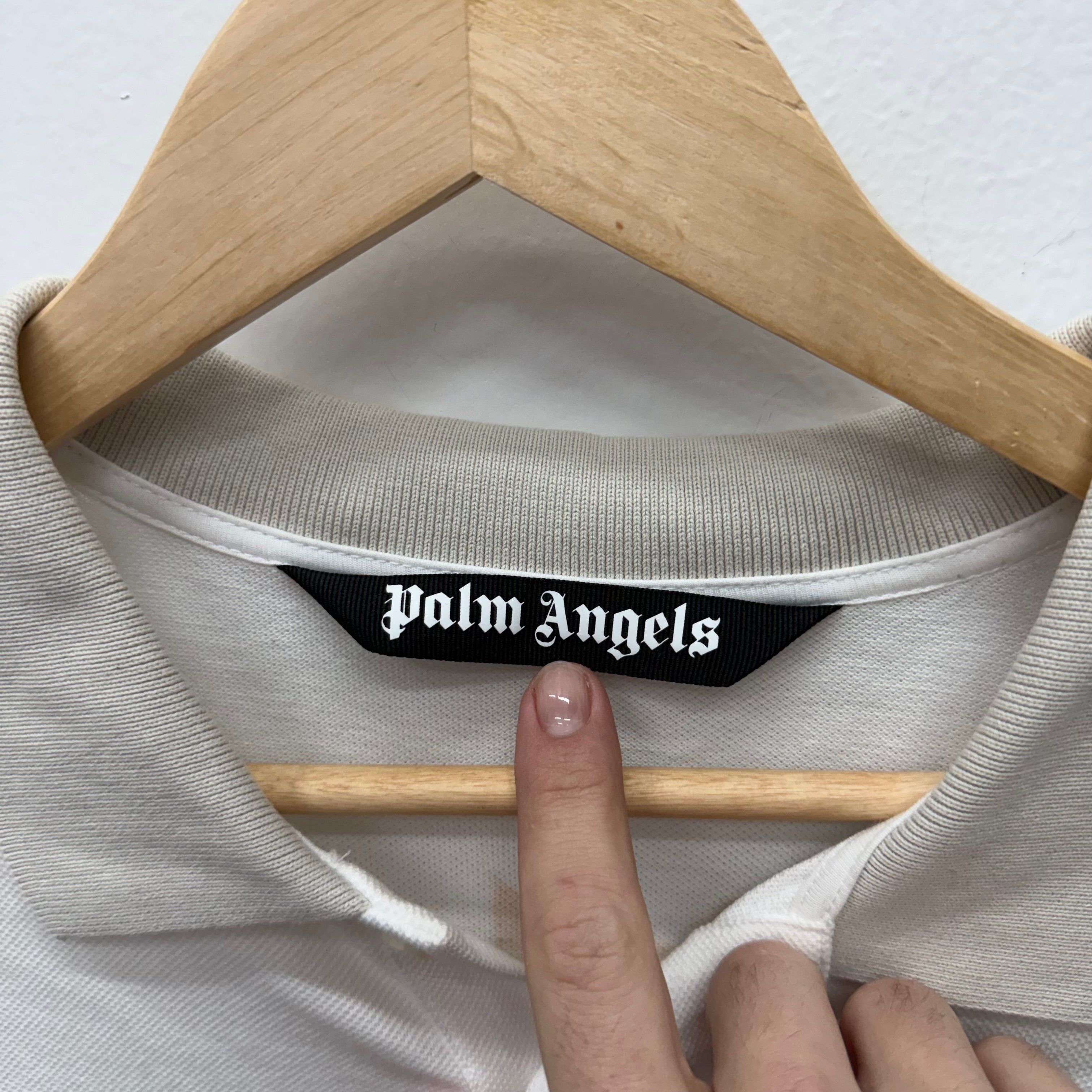 Palm Angels Palm Angels Embroidered Button Shirt - Size M Size US M / EU 48-50 / 2 - 4 Thumbnail
