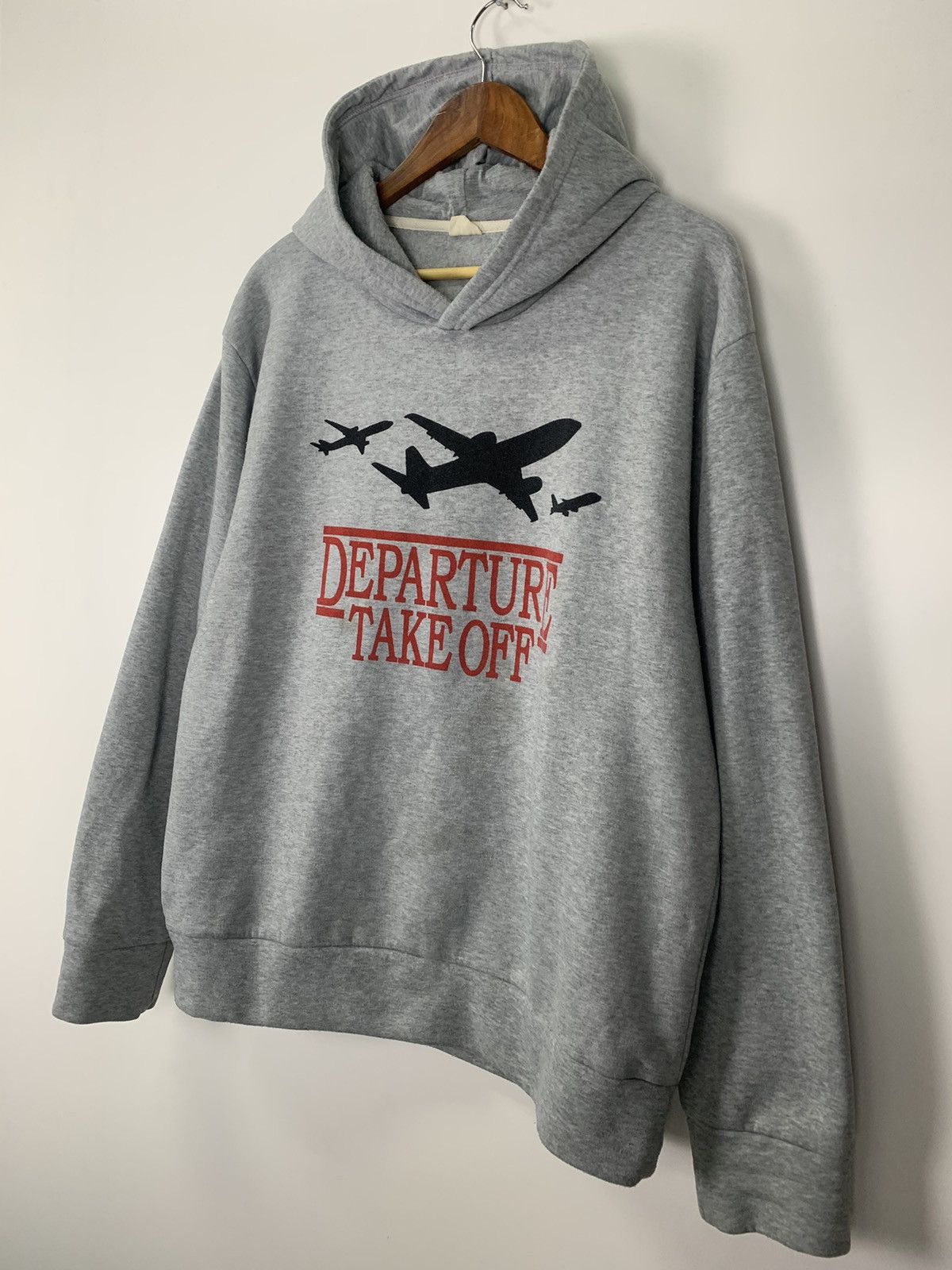 Japanese Brand × Vintage Vintage Departure Take Off hoodie Size US XL / EU 56 / 4 - 4 Thumbnail