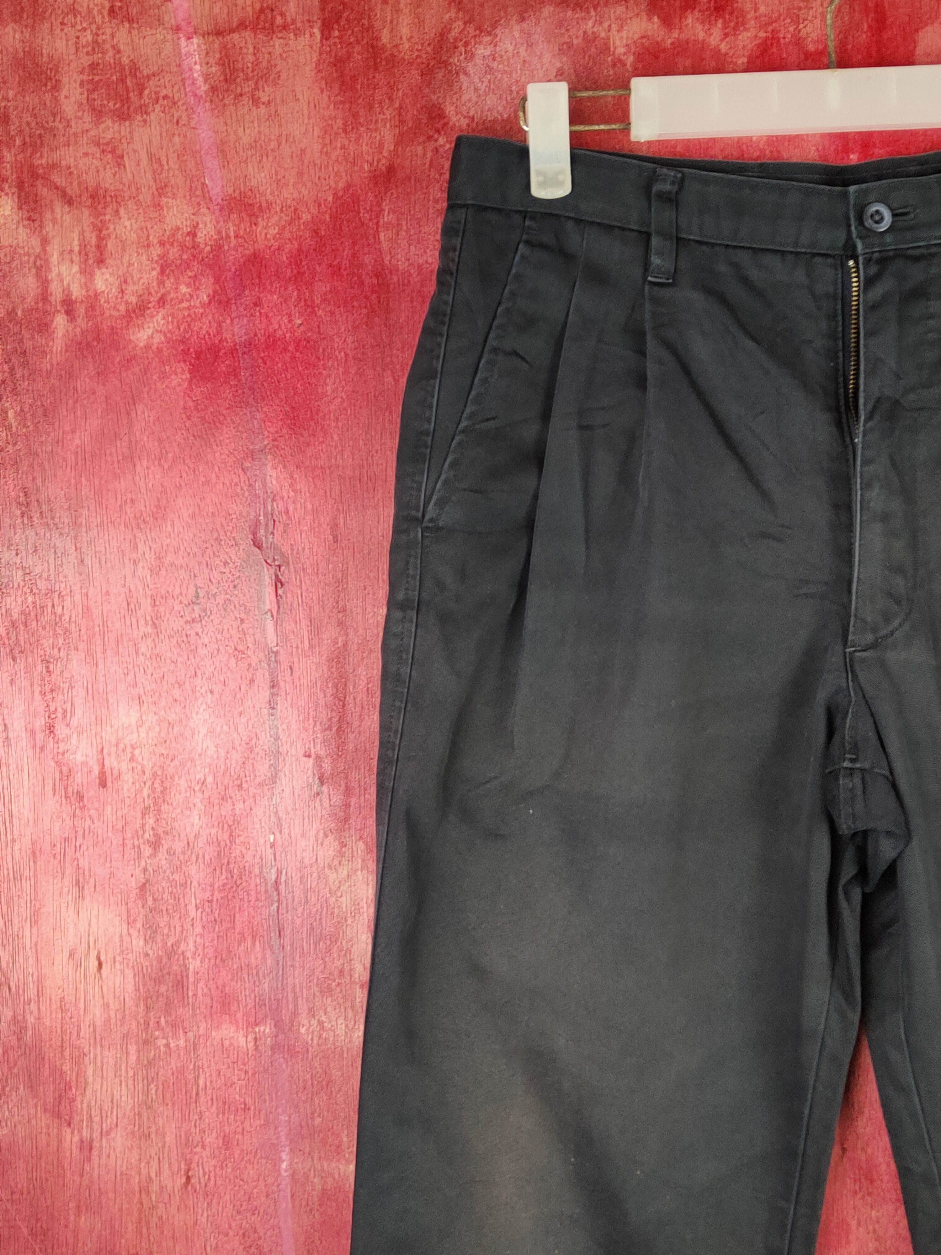Japanese Brand Uniqlo Dark Blue vintage japan Casual cargo Pants #S1412 Size US 30 / EU 46 - 3 Thumbnail