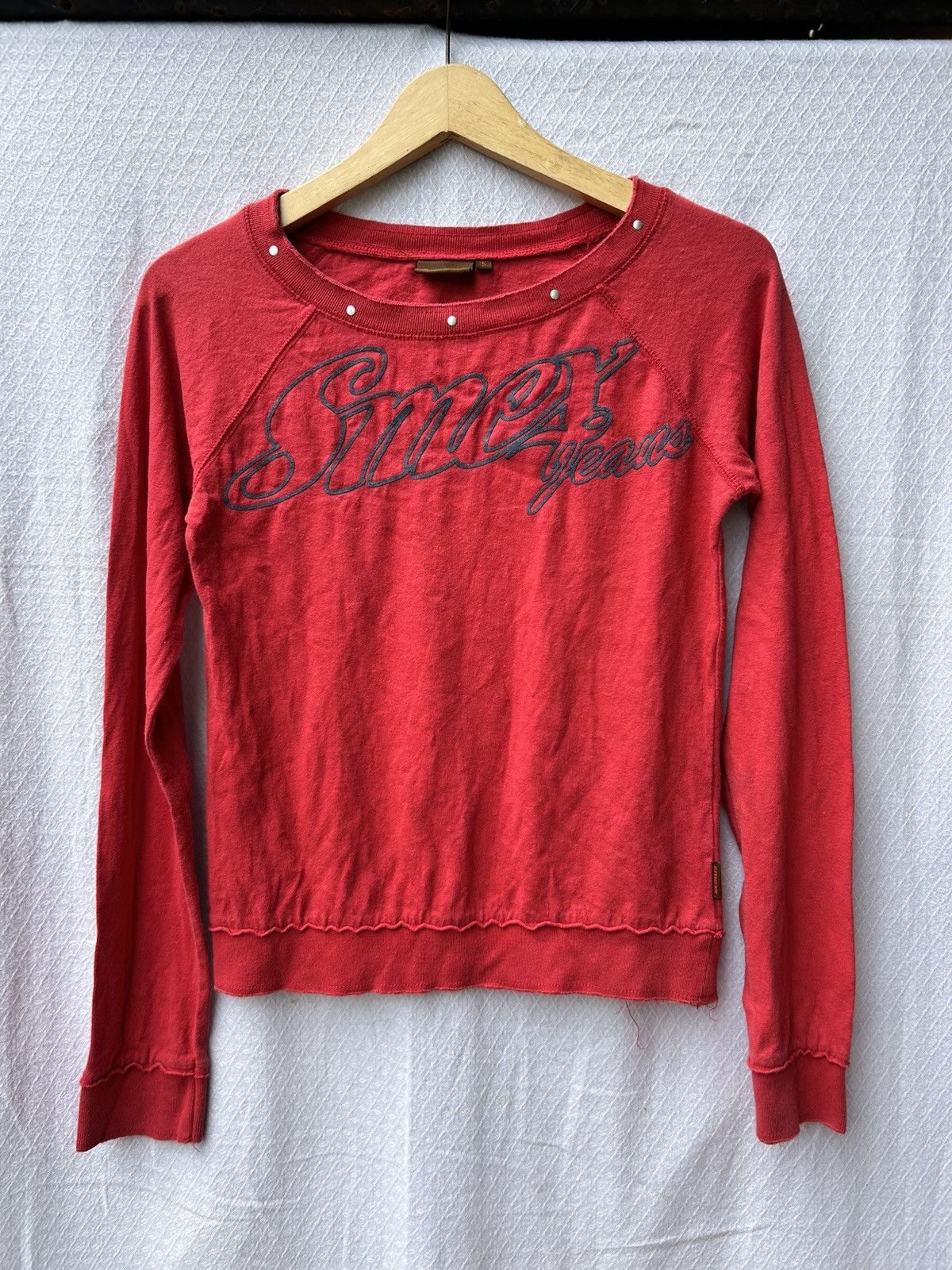 Japanese Brand Smex real exist studs goth vkei style longsleeve Size US S / EU 44-46 / 1 - 1 Thumbnail