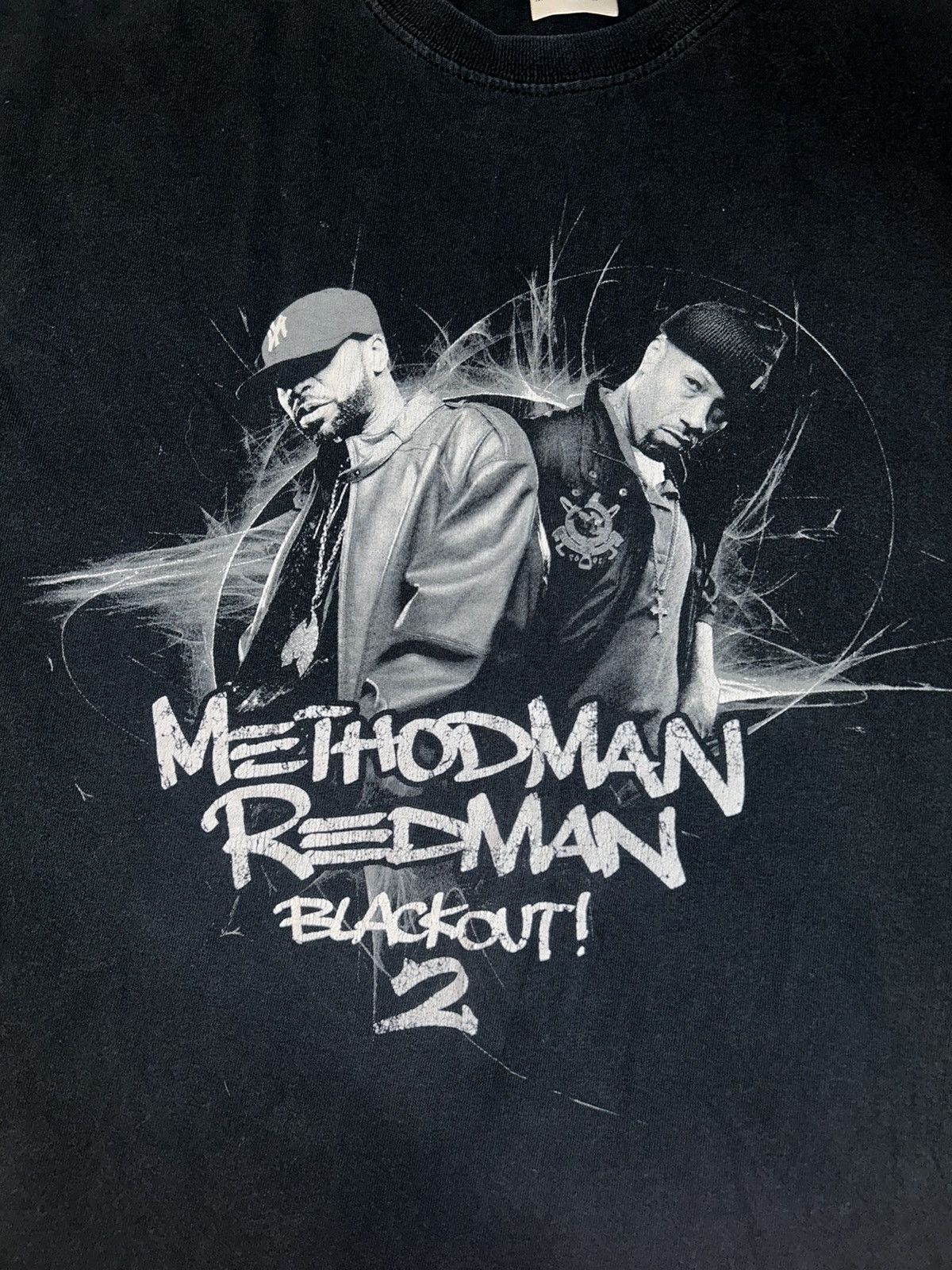 Gildan × Vintage Vintage Extremely Rare Method Man x Redman tee Size US M / EU 48-50 / 2 - 2 Thumbnail