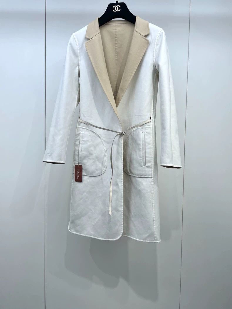 Loro Piana LORO PIANA Double color belt coat Size M / US 6-8 / IT 42-44 - 4 Thumbnail