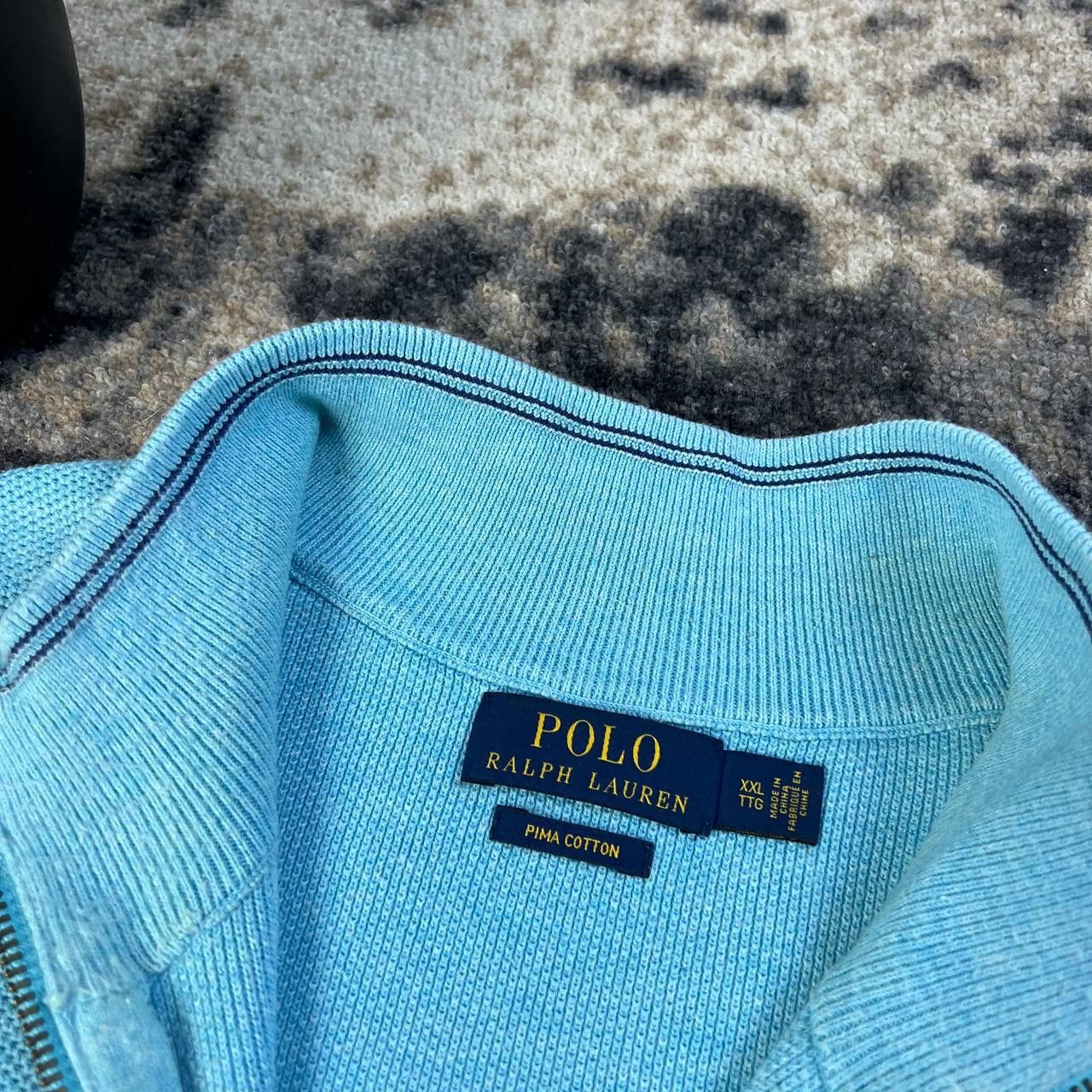 Polo Ralph Lauren Polo Ralph Lauren Luxury Y2K Quarter Zip Up Sweater Size US XXL / EU 58 / 5 - 5 Thumbnail