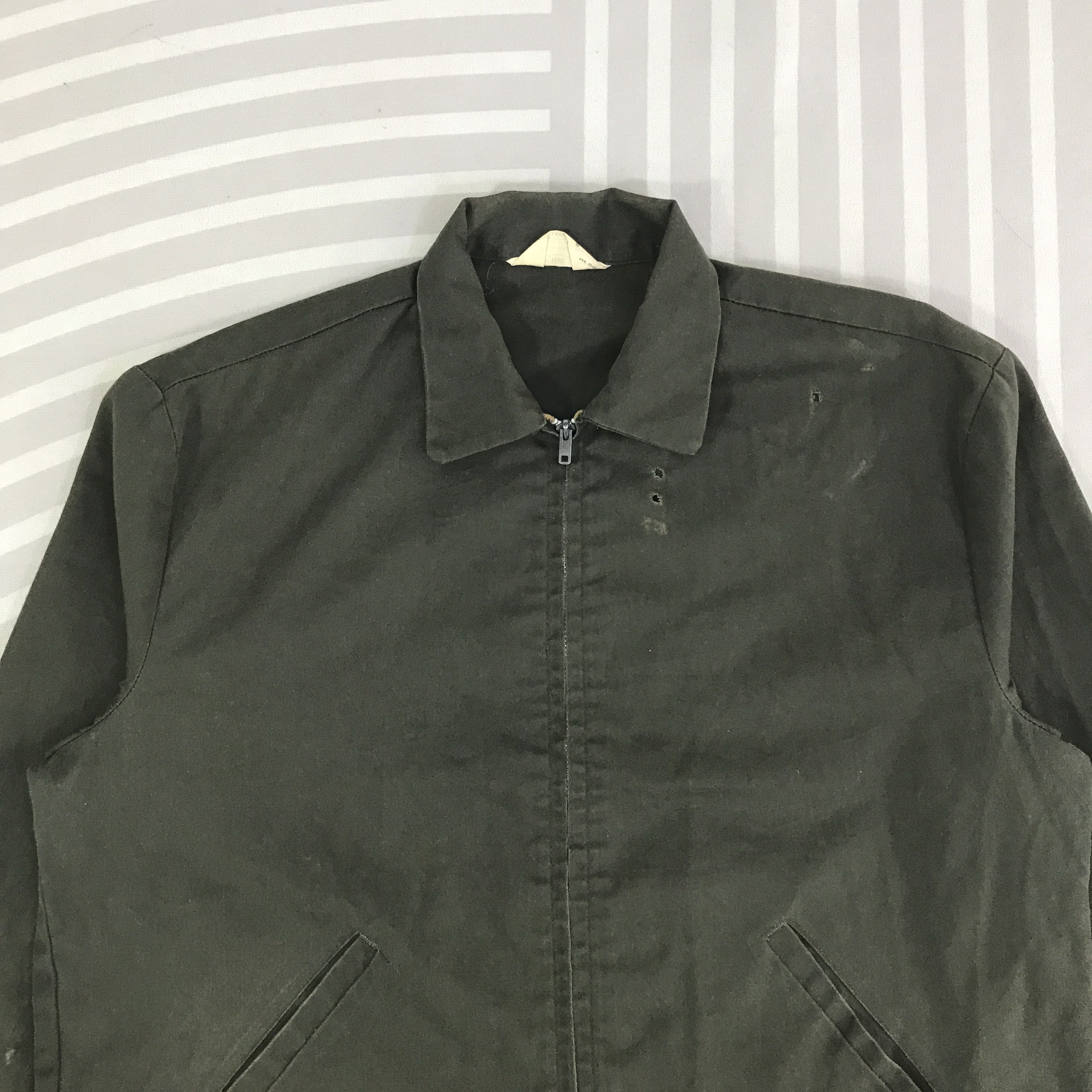 Big Mac Vintage Big Mac Army design distressed Jacket K115B8 Size US L / EU 52-54 / 3 - 2 Thumbnail