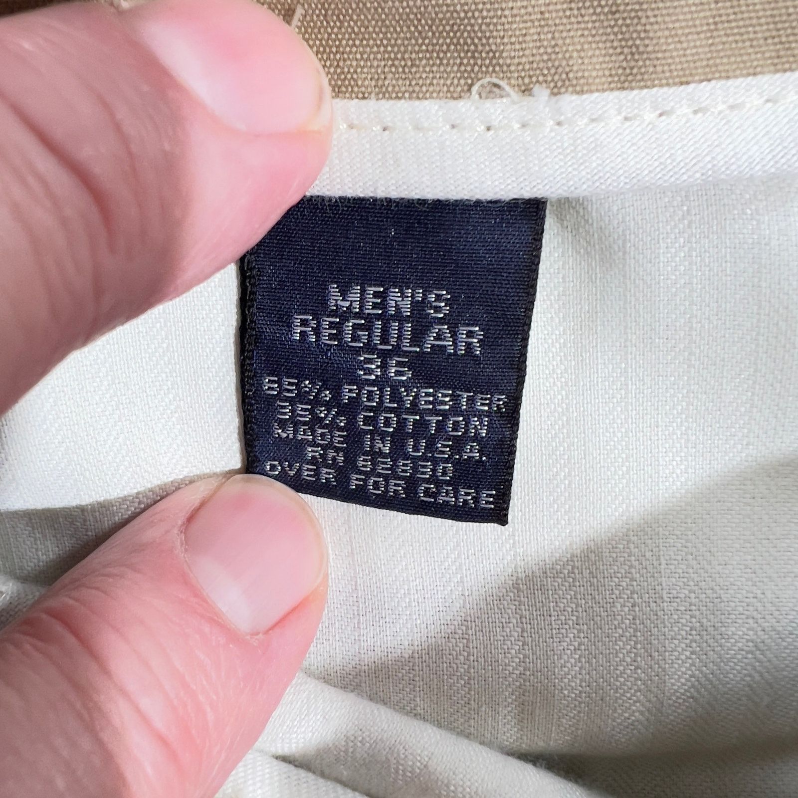Lands' End Land’s End Chino Pants Men’s 36W Regular x 29L Made In USA Size US 36 / EU 52 - 5 Thumbnail