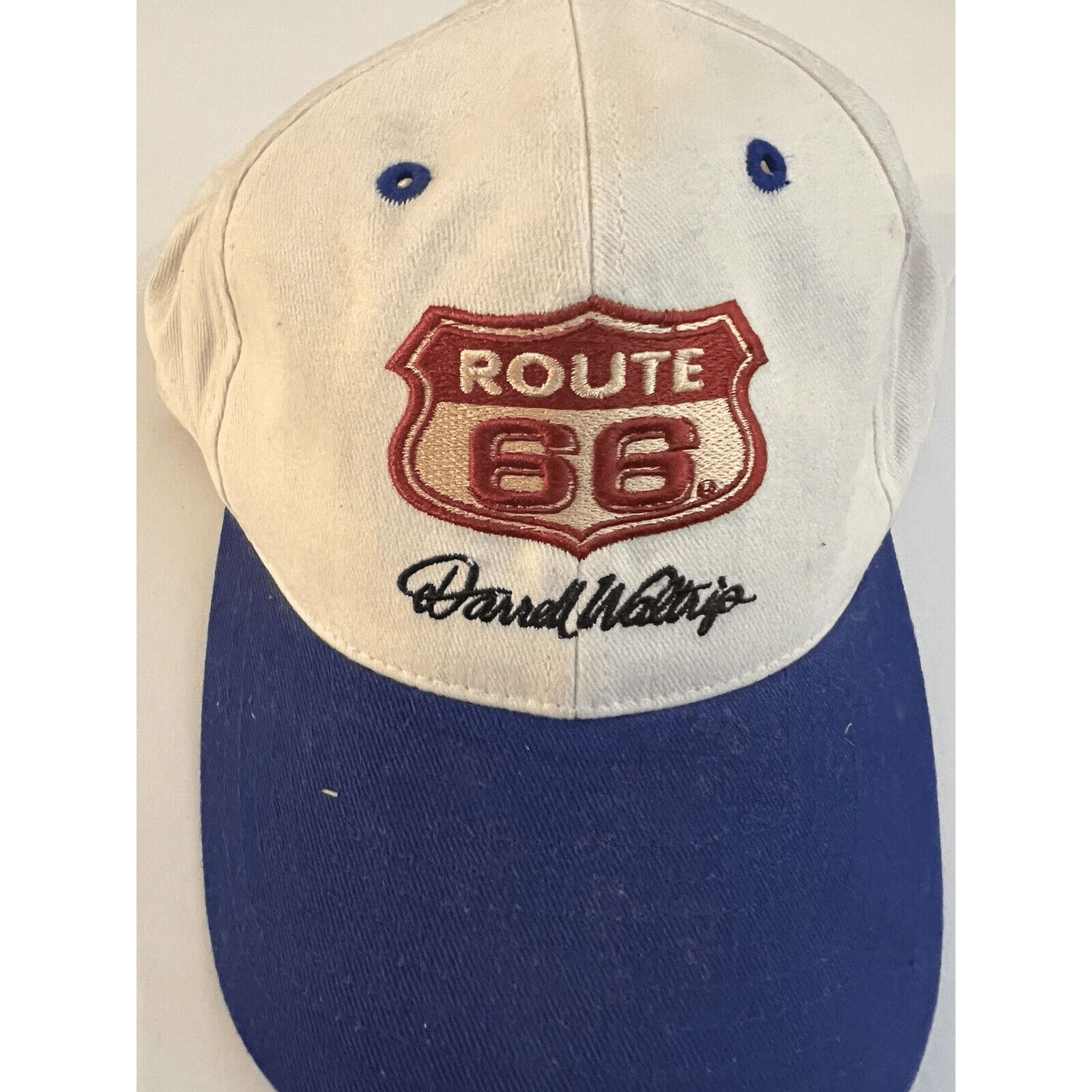 The Unbranded Brand Vintage Route 66 Kmart Racing Darrell Waltrip Nascar Hat Size ONE SIZE - 1 Thumbnail