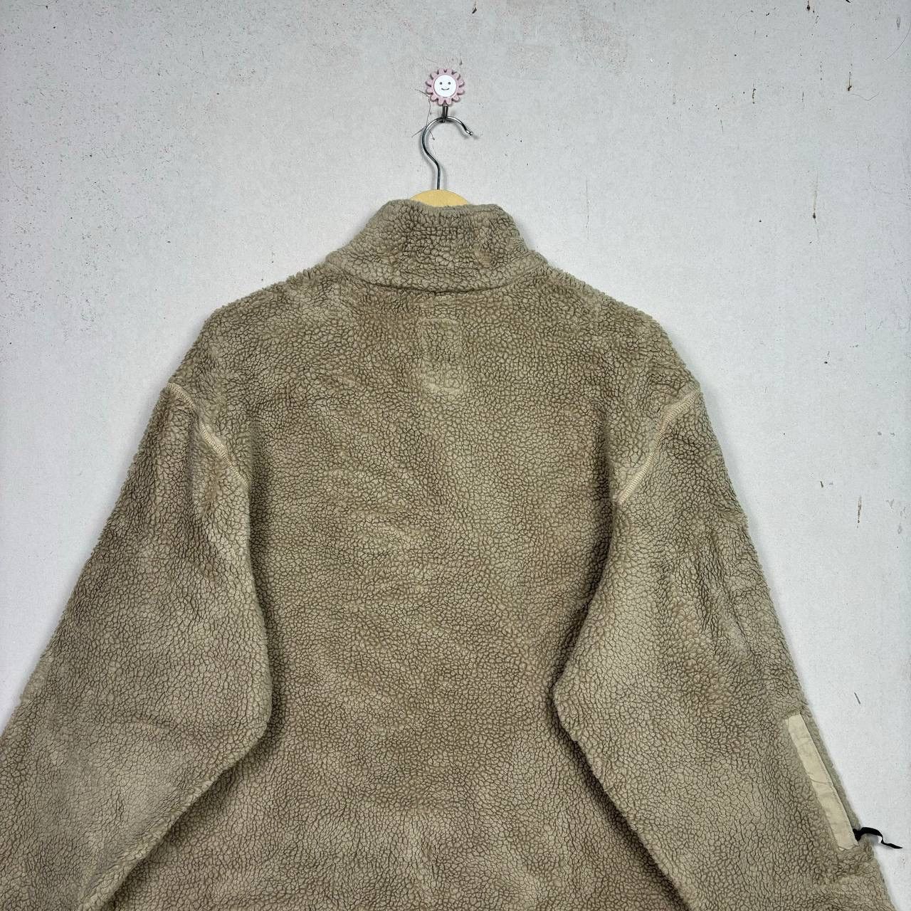Nike ACG Nike ACG Deep Pile Fleece Henley Pullover Tan XL Gorpcore Size US XL / EU 56 / 4 - 4 Thumbnail