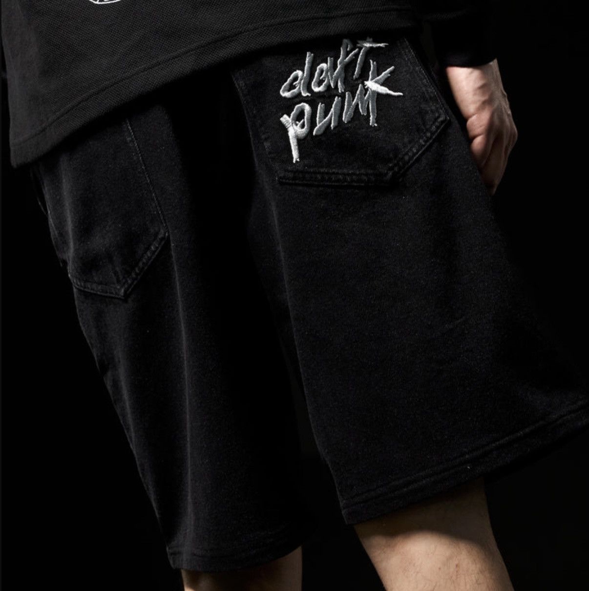 Pleasures PLEASURES x Daft Punk Collab: Studded Lucky Jorts Size 28" / US 6 / IT 42 - 1 Thumbnail