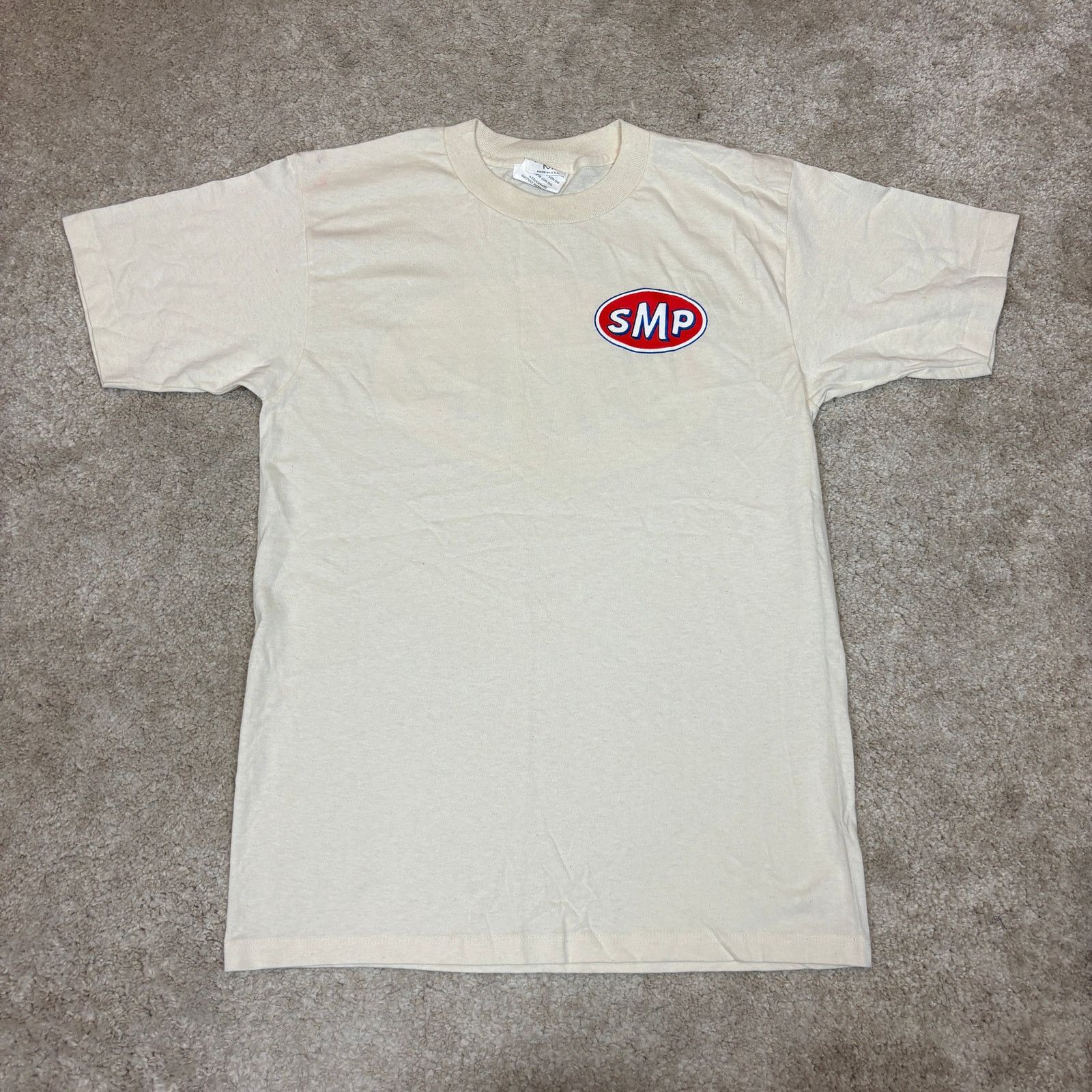 Vintage Vintage 90s SMP Skateboarding STP Parody Logo T Shirt medium Size US M / EU 48-50 / 2 - 2 Thumbnail