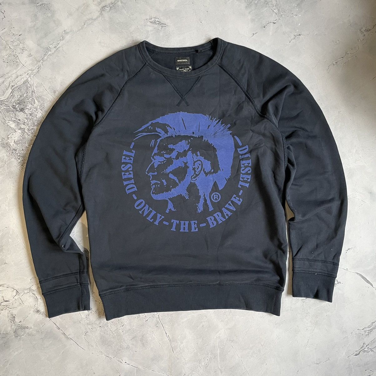 Diesel Diesel Vintage Avantgarde Sweatshirt Size US L / EU 52-54 / 3 - 1 Thumbnail