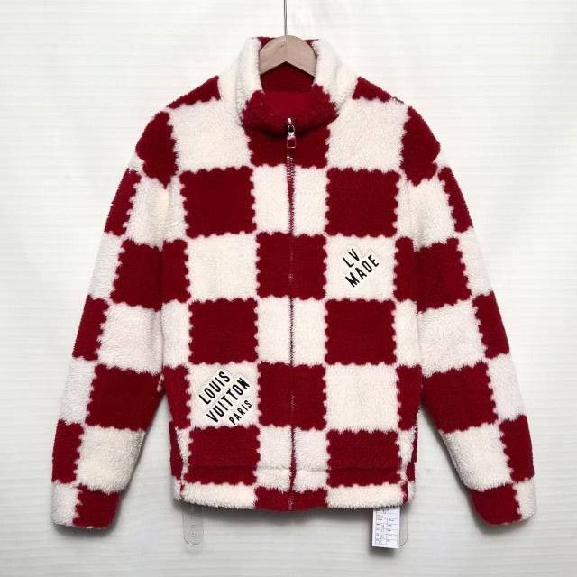 Louis Vuitton LV x Nigo Damier Teddy Coat Size US L / EU 52-54 / 3 - 1 Thumbnail