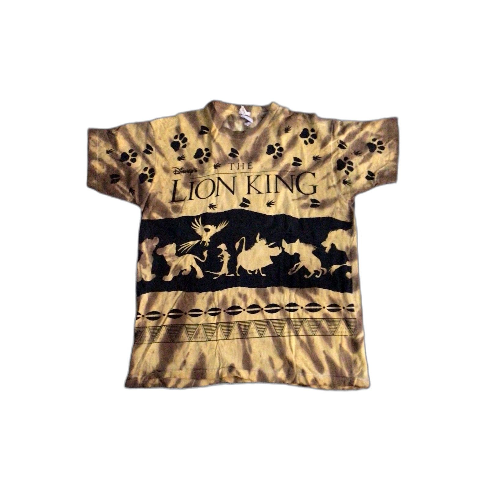 Disney Vintage 90's Disney The Lion King AOP Shirt 2XL Shirt Size US XXL / EU 58 / 5 - 1 Thumbnail