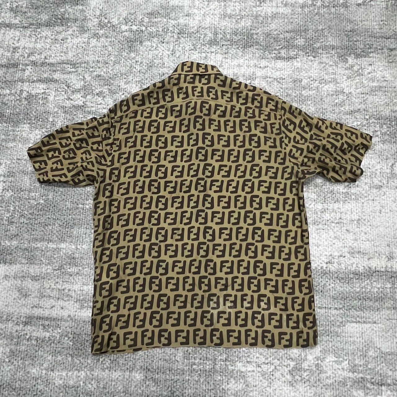Fendi Fendi All Over Print Short Sleeve Shirt 39 New Size US S / EU 44-46 / 1 - 2 Thumbnail