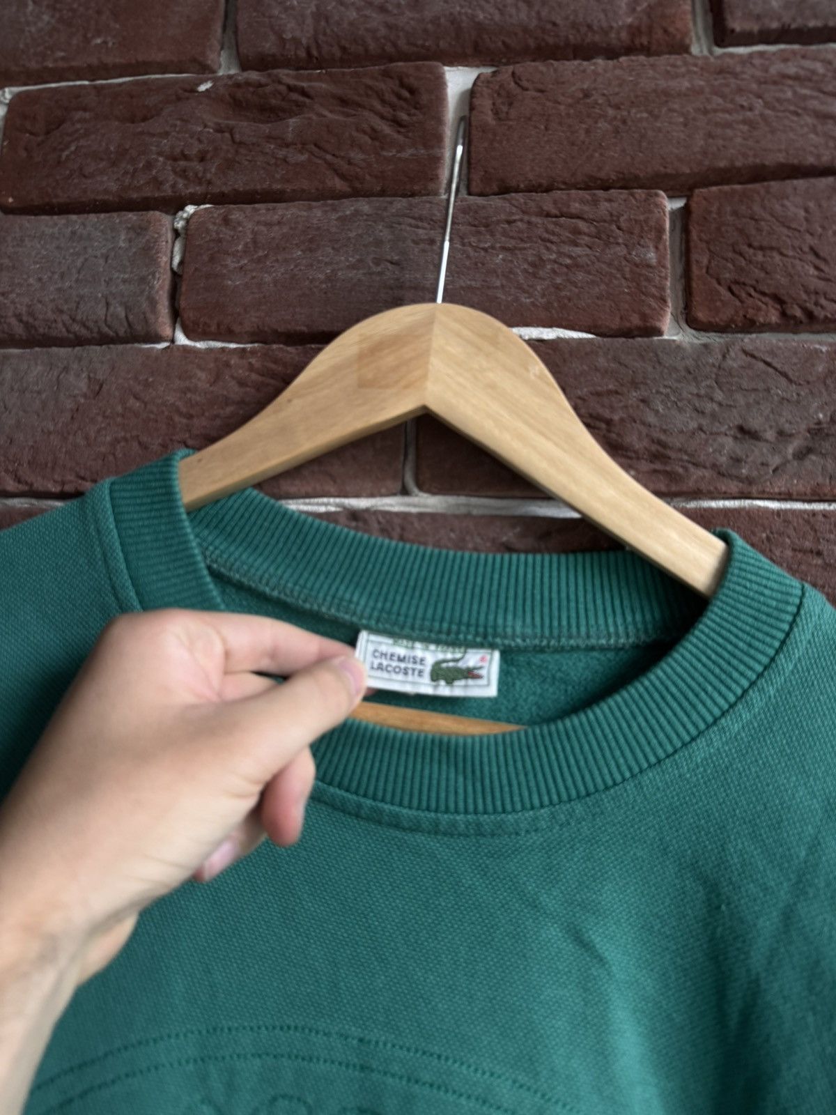 Lacoste Lacoste Vintage Sweater Crewneck Big Logo 90s Hype Rare M Size US M / EU 48-50 / 2 - 5 Thumbnail