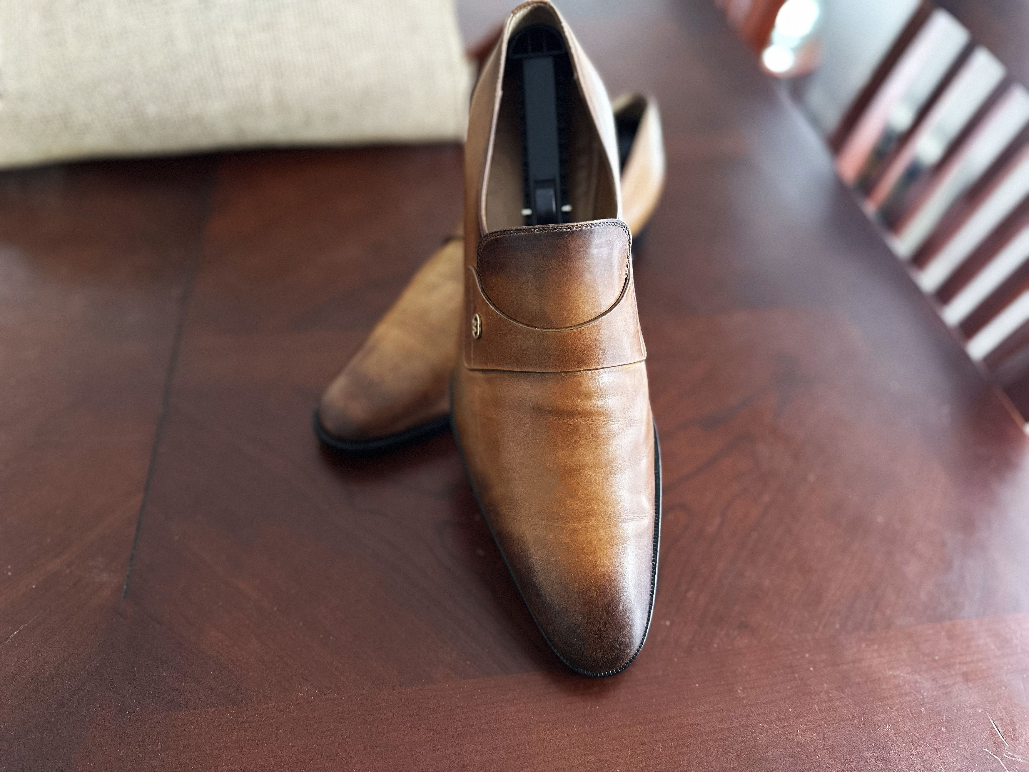 Gucci Gucci Calfskin Interlocking G Slip-On Loafers Size US 10 / EU 43 - 10 Thumbnail