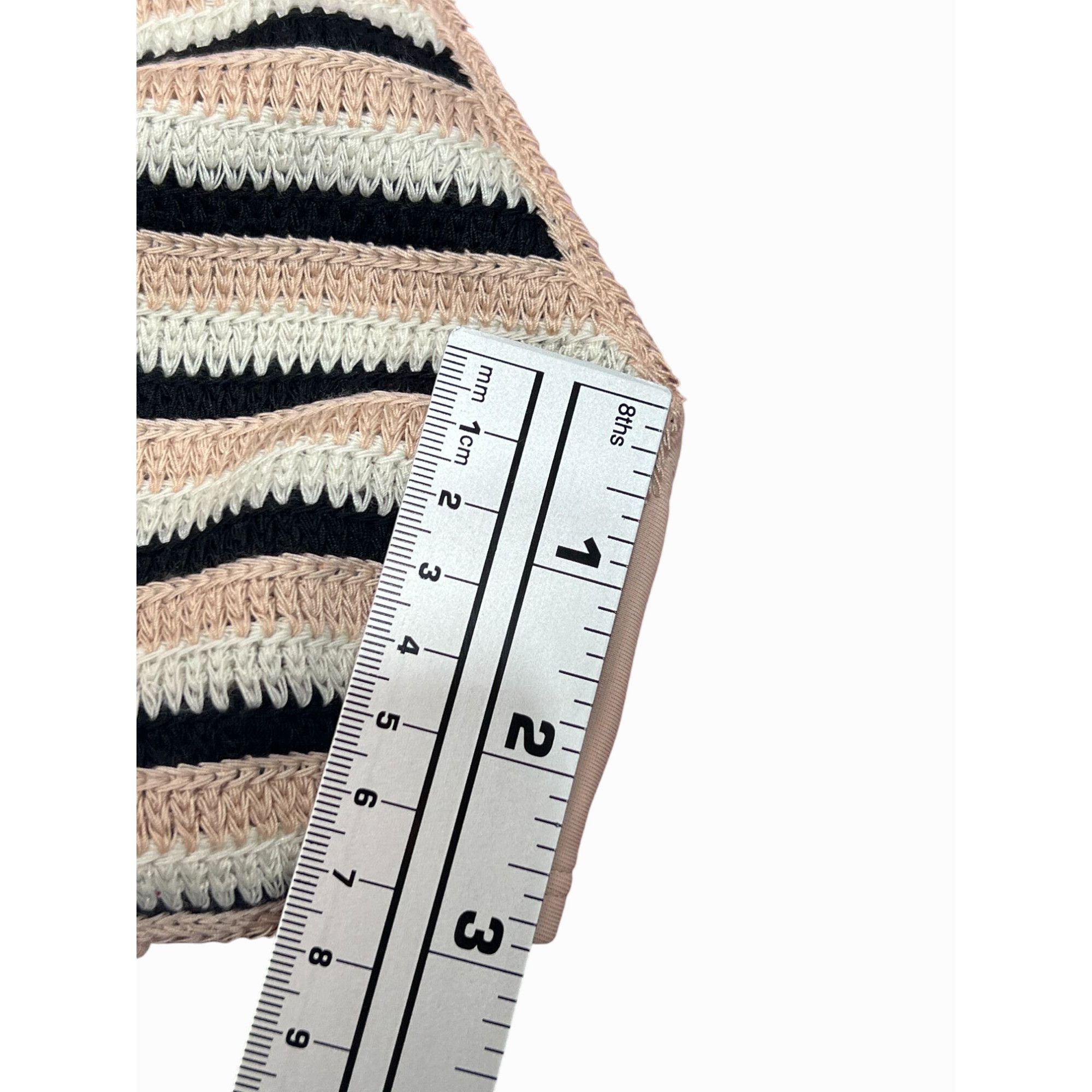 Other Wild Fable - Women's Stripe Crochet Bralette Bikini Top - Be Size ONE SIZE - 5 Thumbnail