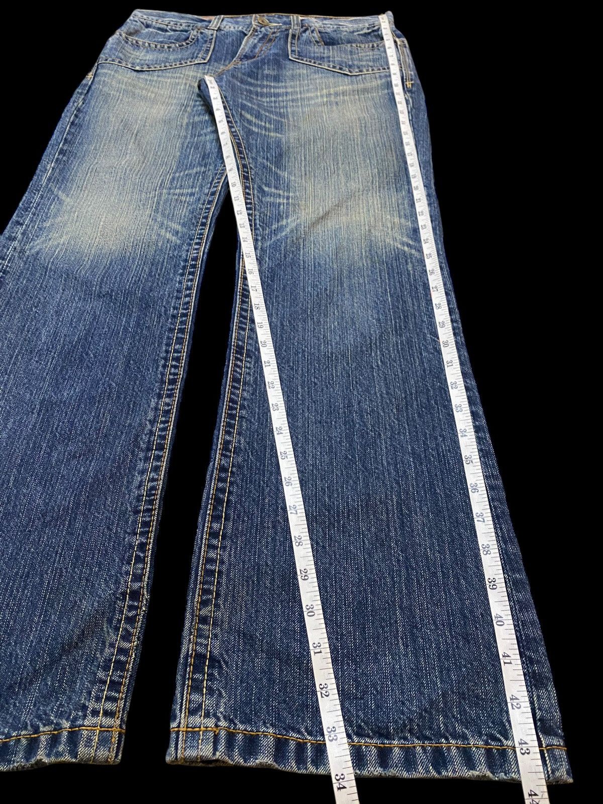 Japanese Brand Vintage Japanese Brand Rush Hour Mud Wash Baggy Jeans Size US 34 / EU 50 - 17 Thumbnail