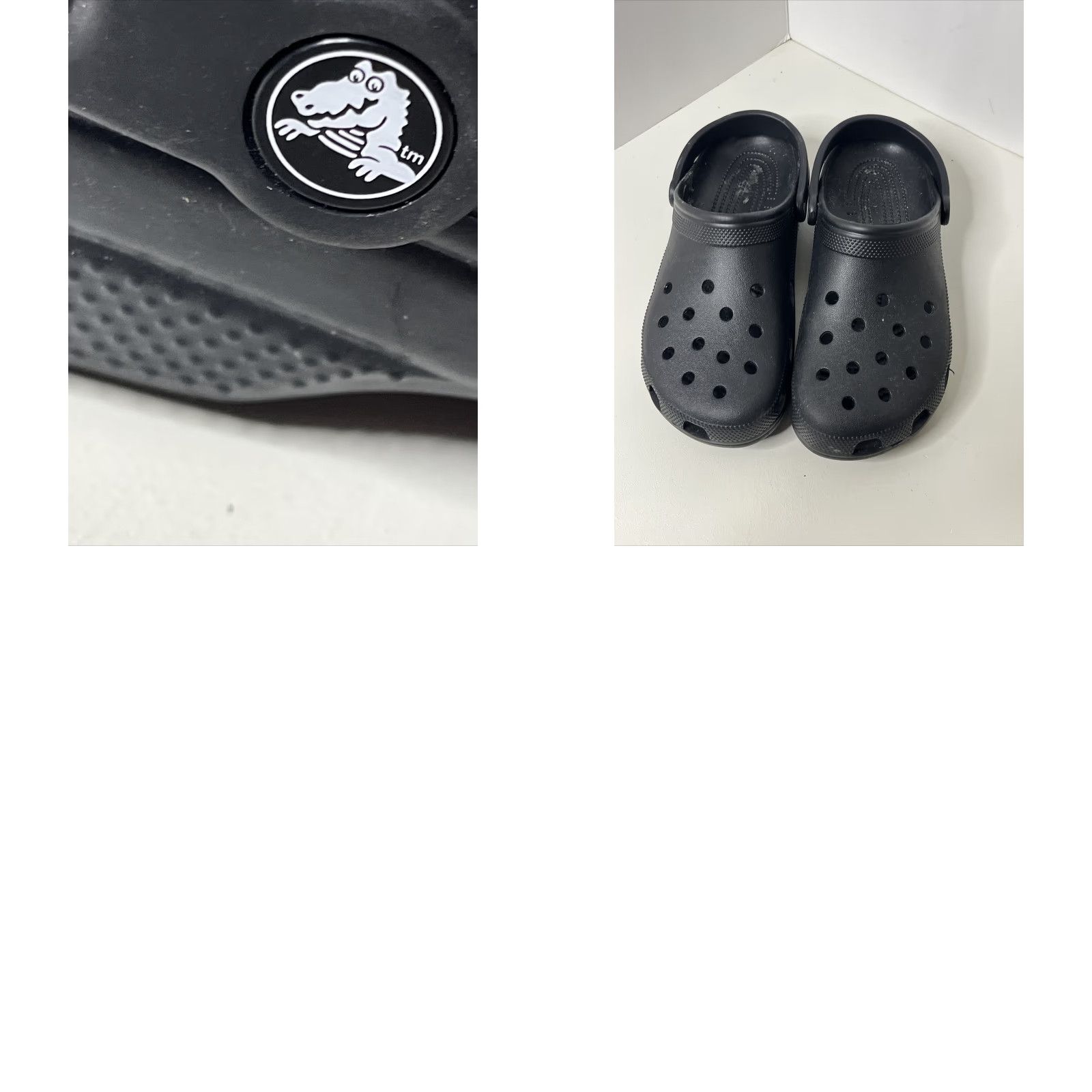 Black Crocs Men’s Size 11 Sandals Classic Comfort Women's Size 13 CLOGS LIGHT