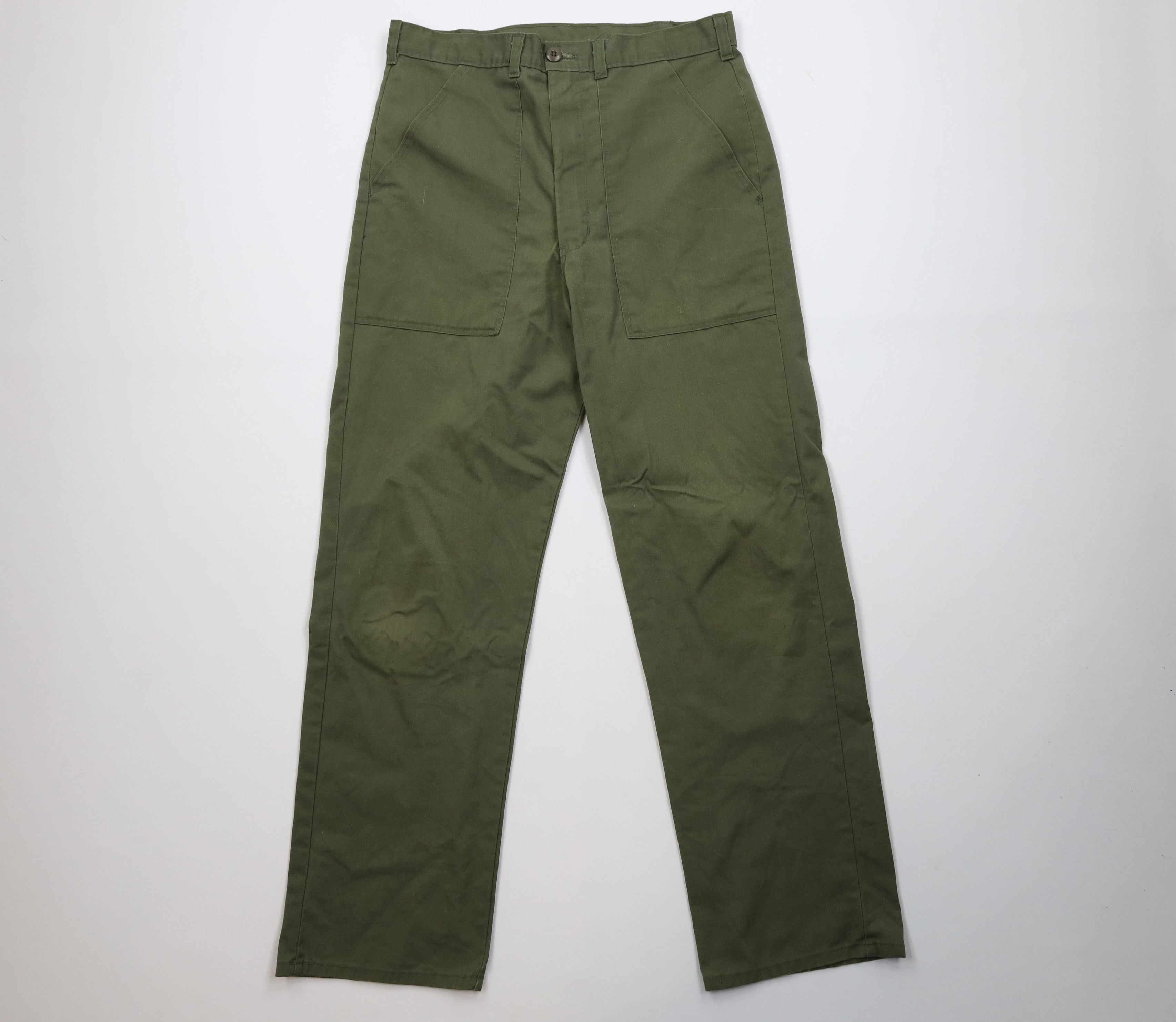 Vintage Vintage 60s 70s Streetwear Military Style Utility Pants USA Size US 32 / EU 48 - 1 Thumbnail