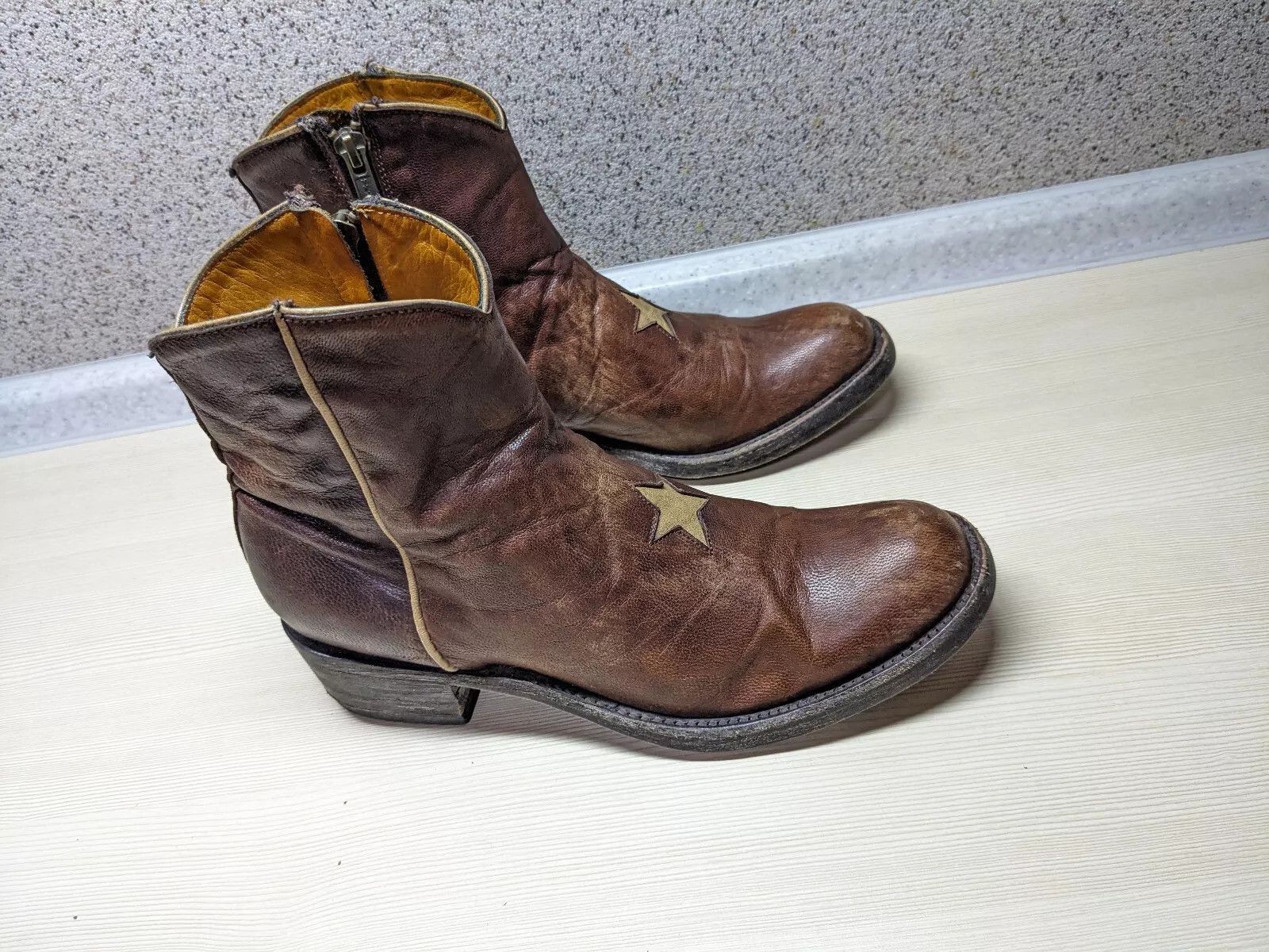 Old Gringo Old Gringo Mexicana Star Leather Ankle Boots US 6.5 Size US 6.5 / IT 36.5 - 9 Thumbnail