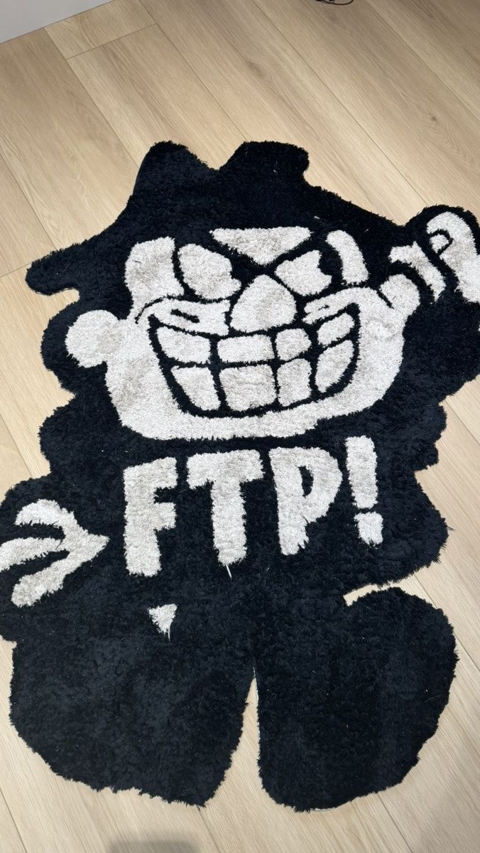 Fuck The Population FTP Boris Rug Size ONE SIZE - 5 Thumbnail