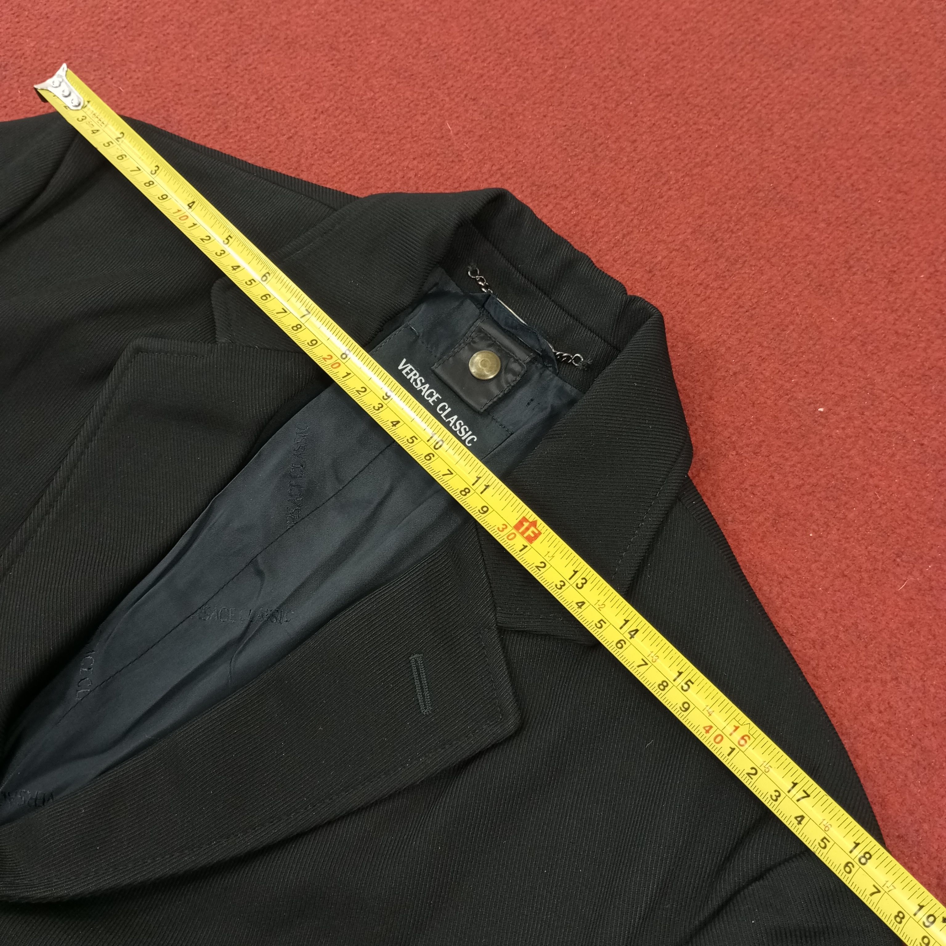 Versace × Vintage Versace Classic Fashion Brand Long Jacket Size US M / EU 48-50 / 2 - 9 Thumbnail