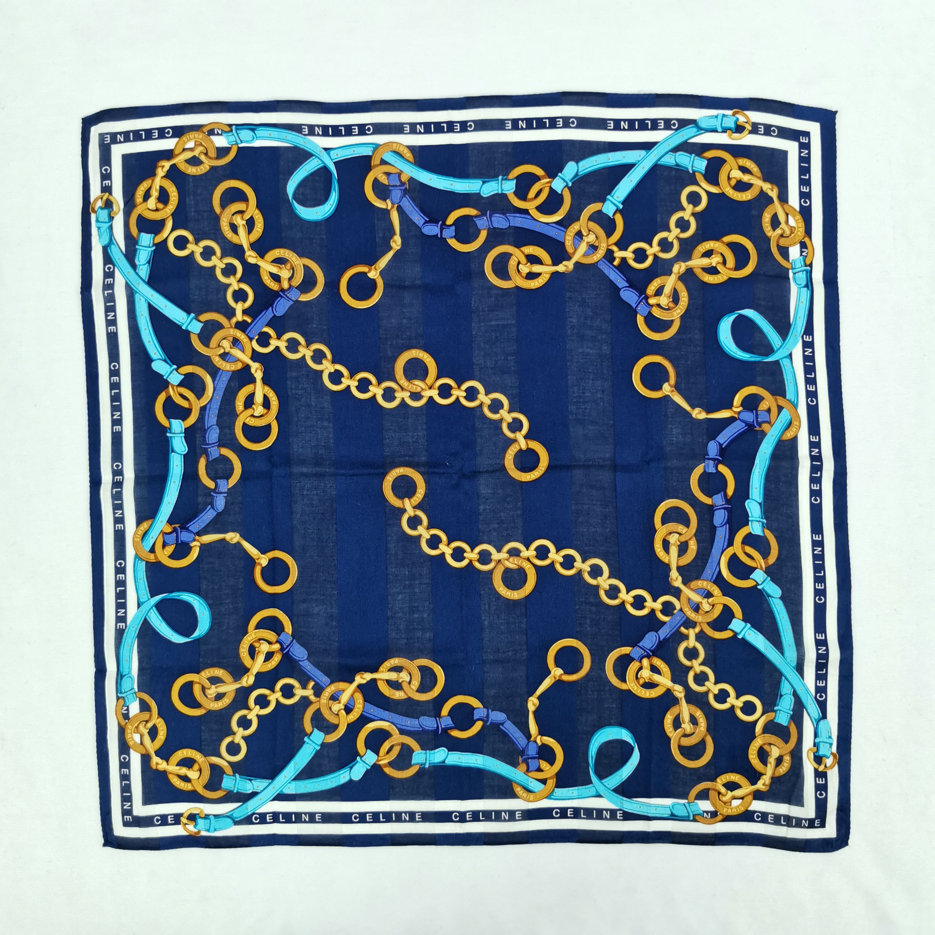 Celine Vintage Celine Handkerchief Neckerchief Bandana Size ONE SIZE - 1 Thumbnail