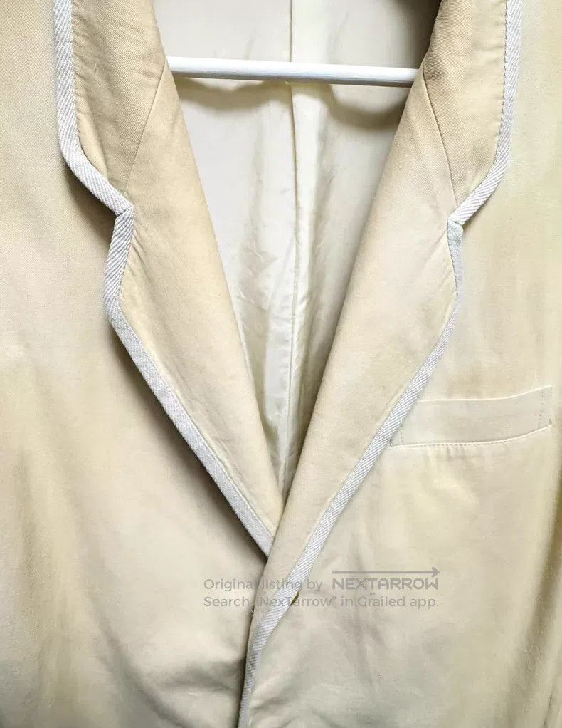 Yohji Yamamoto Yohji Yamamoto size m 88ss Petal Neck Trim Belt blazer Size 40R - 4 Thumbnail