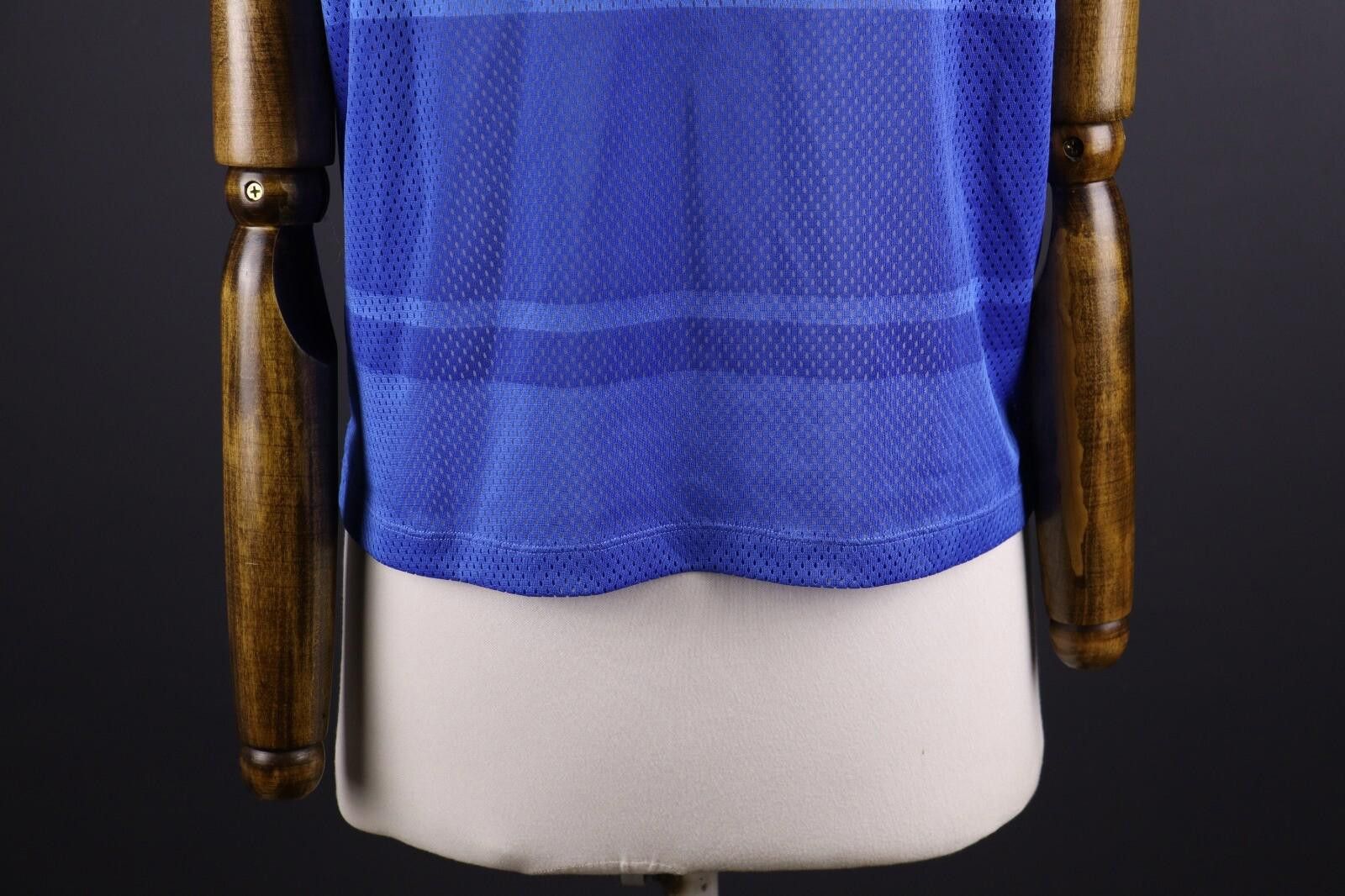 Designer Kari Traa Blue Big Logo Short Sleeve Top Shirt Size S Size S / US 4 / IT 40 - 8 Thumbnail