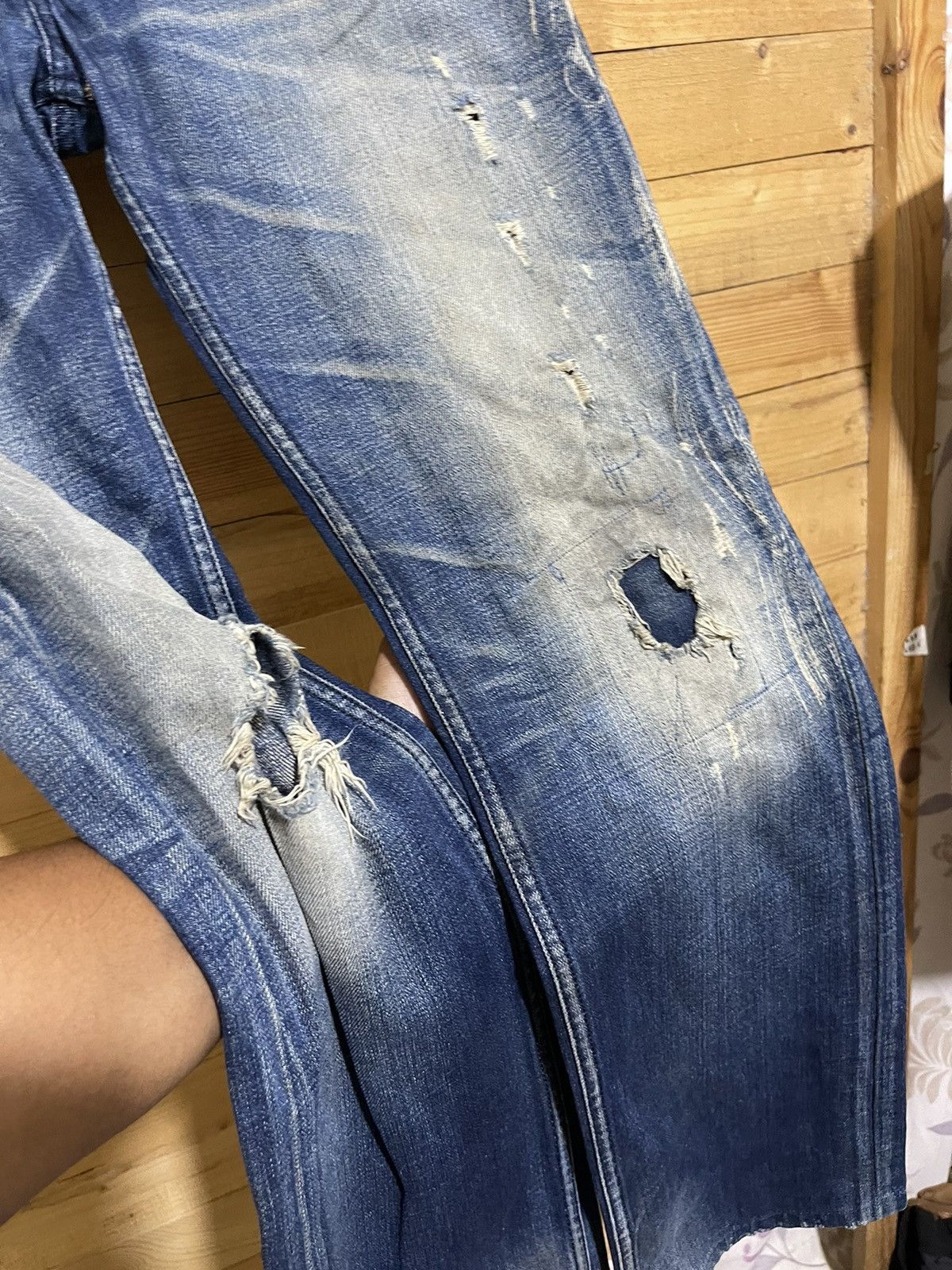 Diesel Offernow🔥Diesel design distressed jeans Size US 30 / EU 46 - 4 Thumbnail