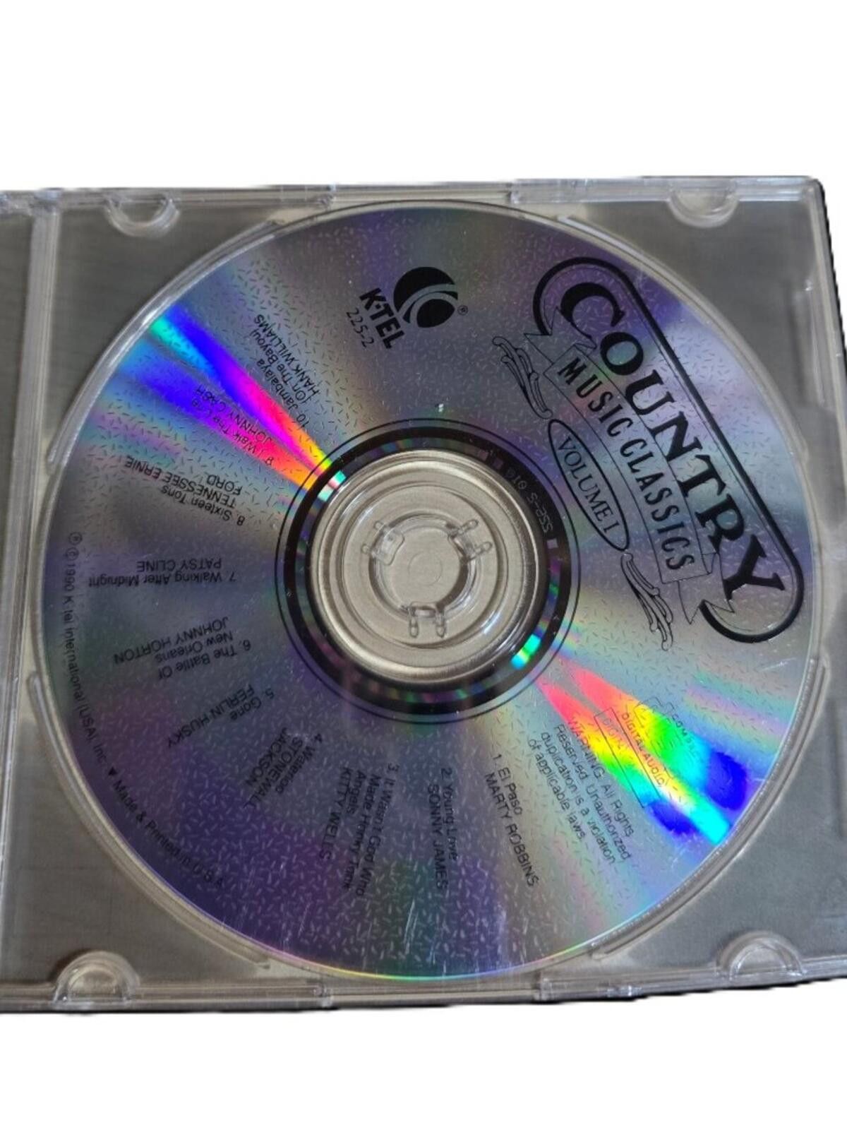 Other Country Music Classics Volume 1 CD Size ONE SIZE - 1 Thumbnail