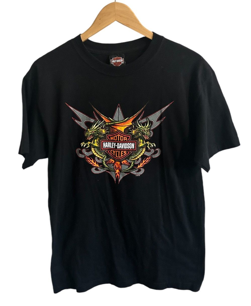 Harley Davidson × Vintage Vintage Harley Davidson Shirt Size US M / EU 48-50 / 2 - 1 Thumbnail