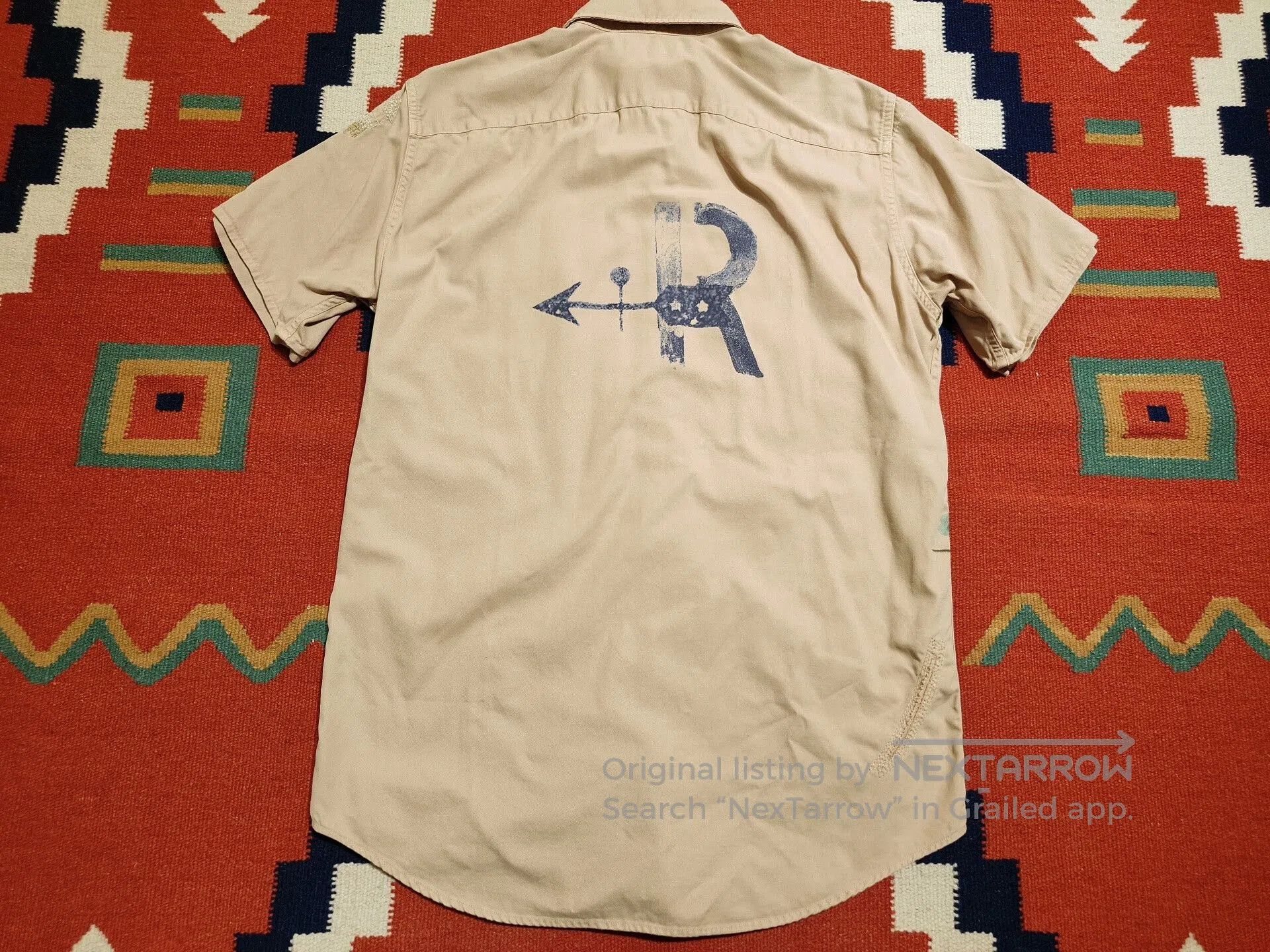 RRL Ralph Lauren Ralph Lauren RRL Vintage Patch Fishing Shirt. Size US S / EU 44-46 / 1 - 4 Thumbnail