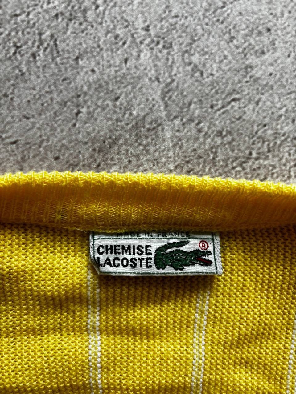 Lacoste × Vintage Chemise Lacoste archive vintage distressed sweater Size US XL / EU 56 / 4 - 7 Thumbnail