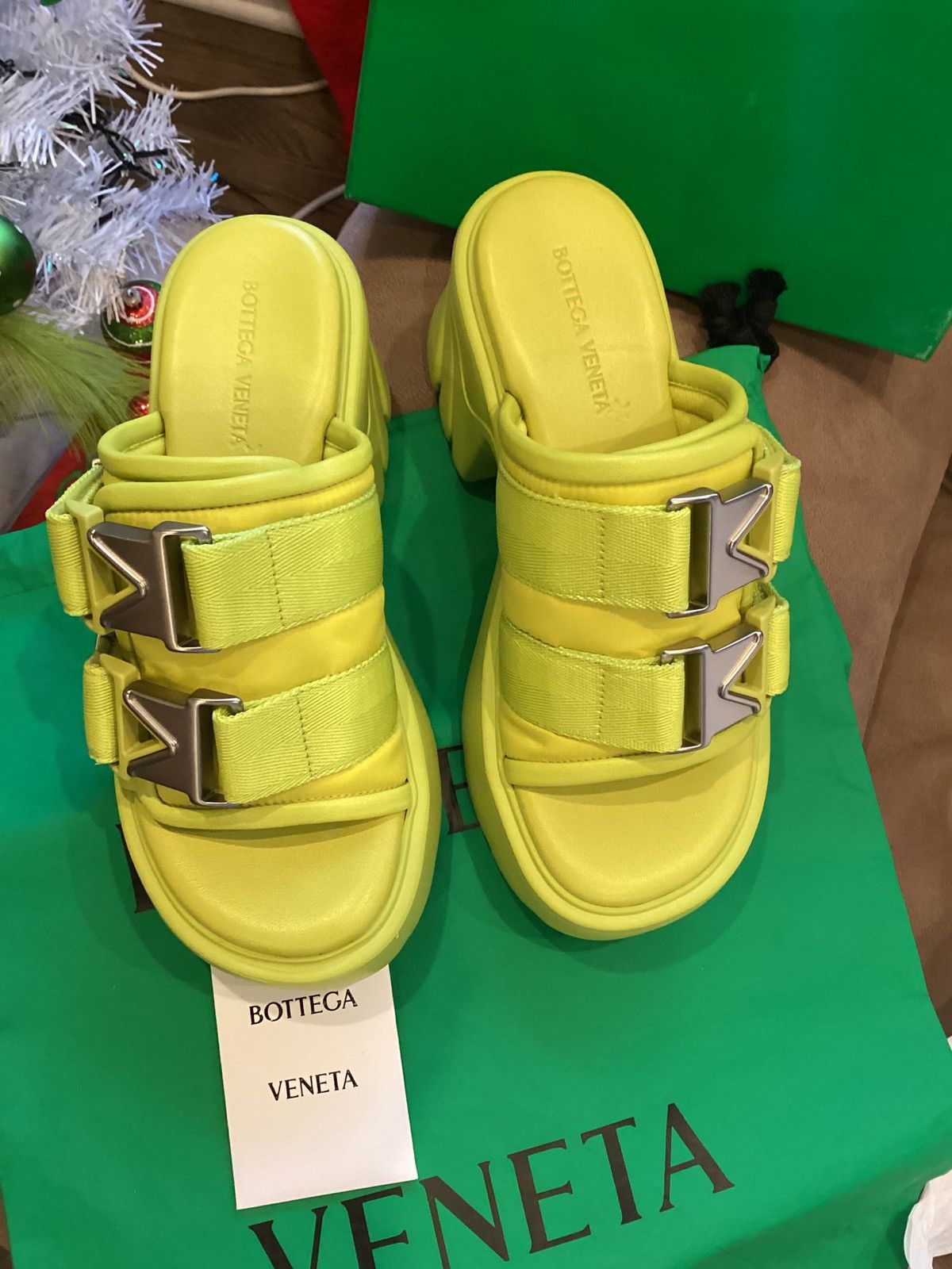 Bottega Veneta Bottega Veneta Flash Sandals Size US 7 / IT 37 - 1 Thumbnail