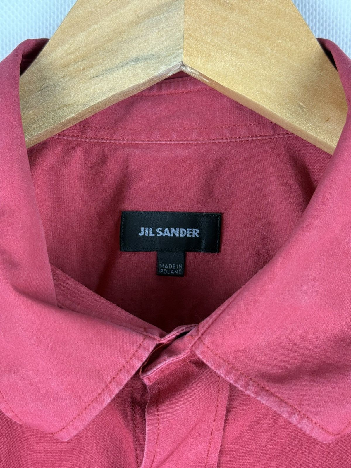 Jil Sander Jil Sander Men’s Long Sleeve Classic Cotton Button Up Shirt Size US M / EU 48-50 / 2 - 11 Thumbnail
