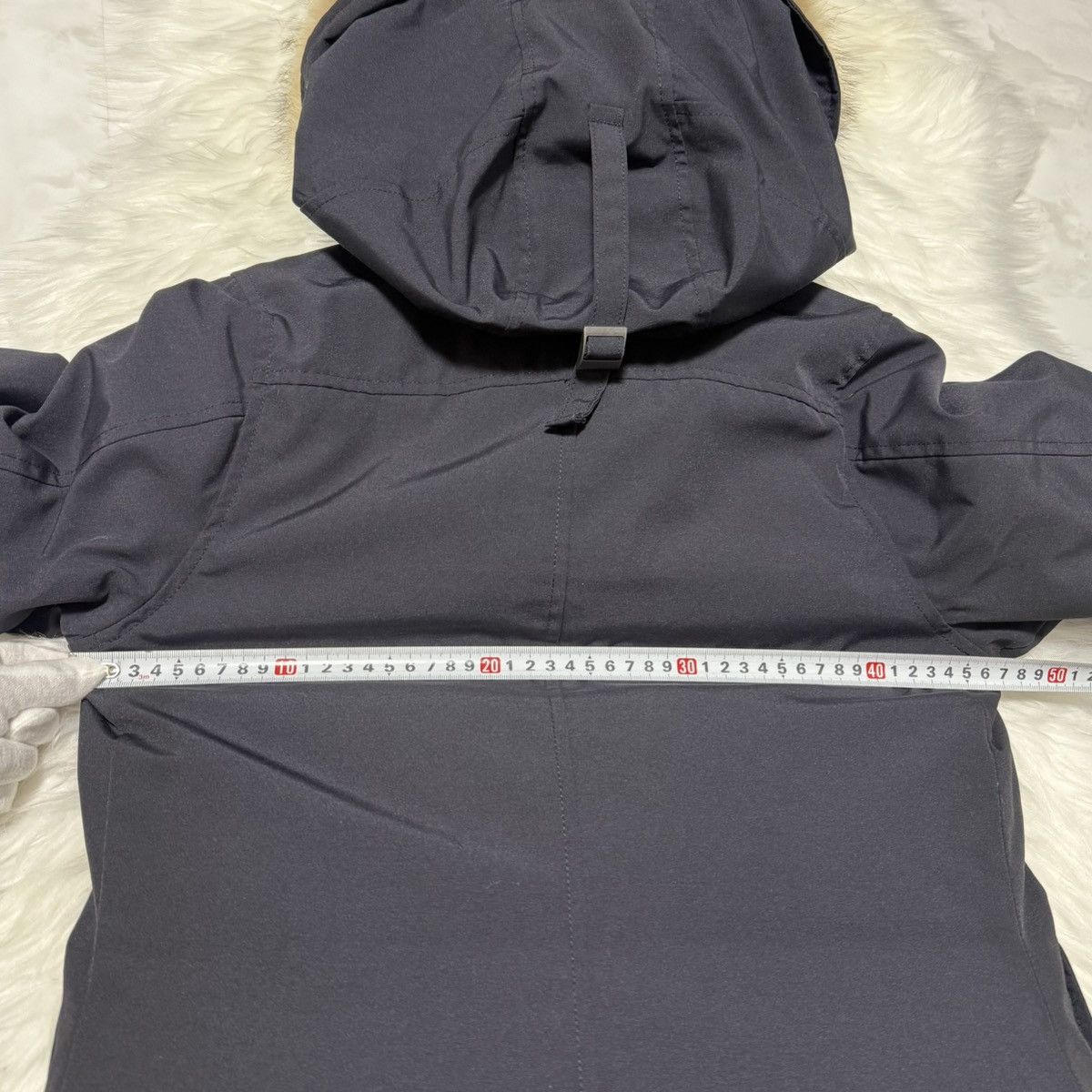 Canada Goose Genuine Canada Goose Hooded Fur Down Jacket Coat S/P Black Size S / US 4 / IT 40 - 8 Thumbnail