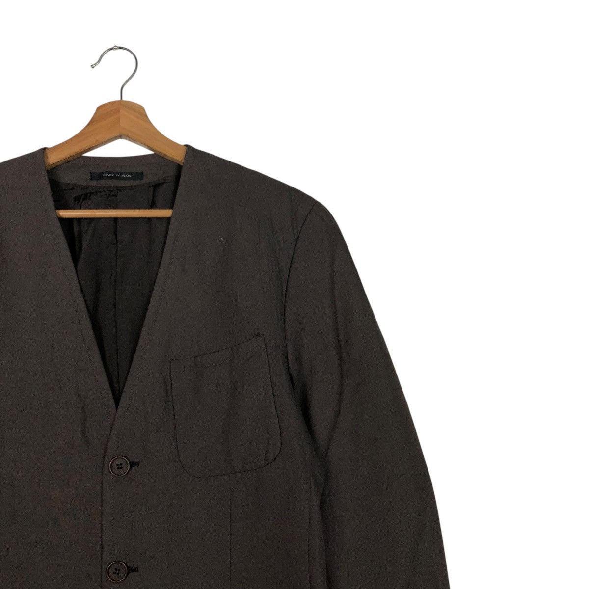 Emporio Armani 🔥VINTAGE CHORE JACKET EMPORIA ARMANI MADE IN ITALY Y COLLAR Size US M / EU 48-50 / 2 - 8 Thumbnail