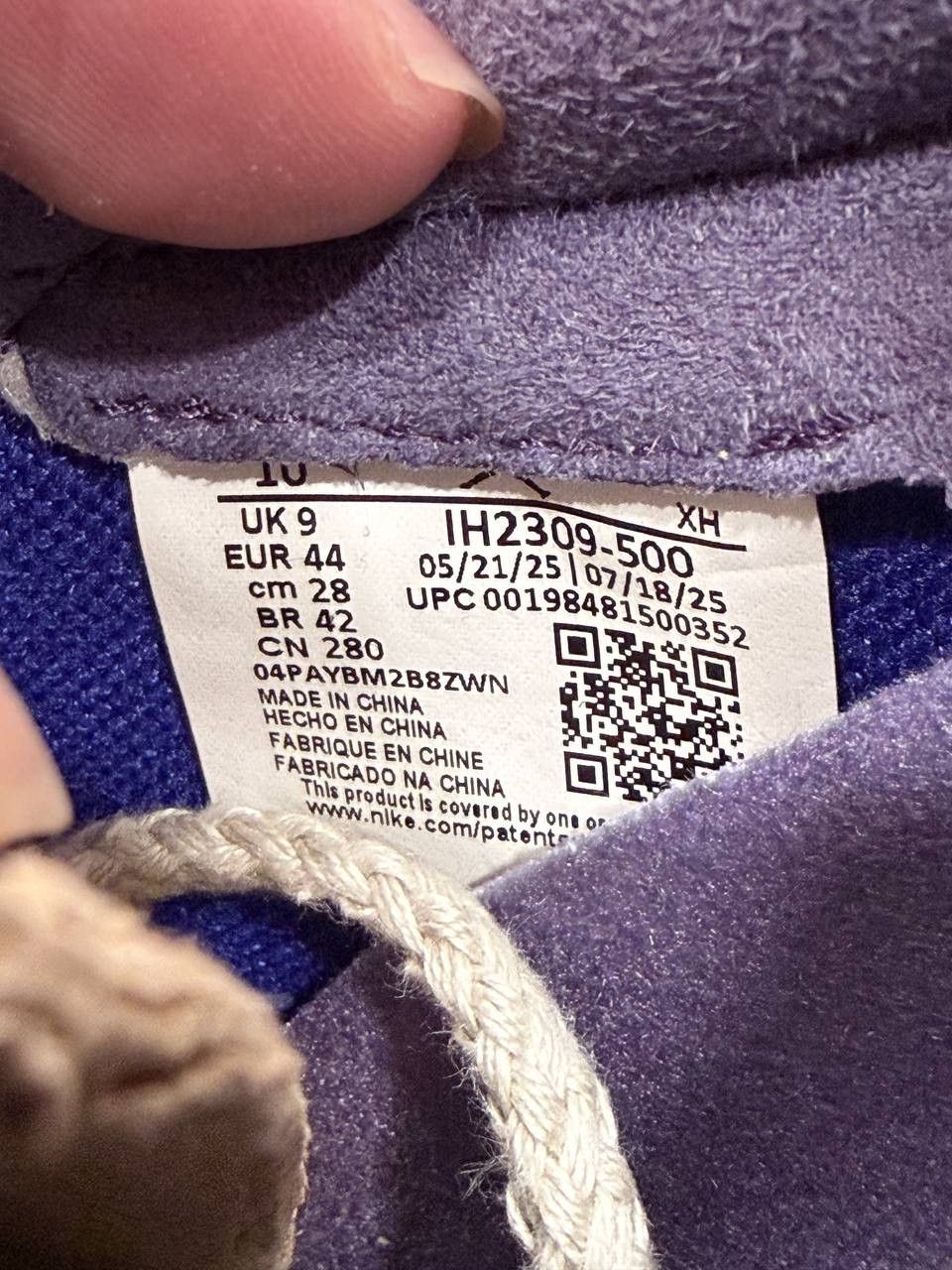 Nike Jordan 1 Retro Low OG Zion Williamson Voodoo Alternate Size US 10 / EU 43 - 7 Thumbnail