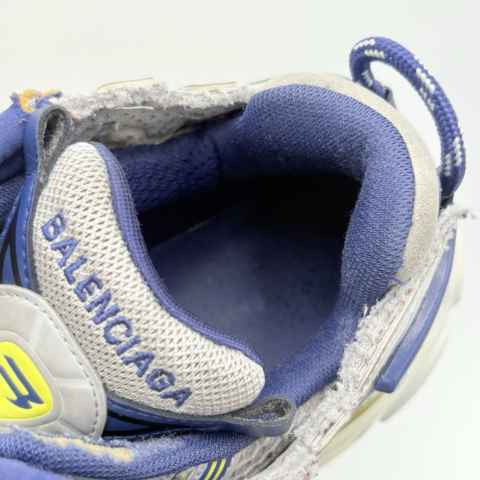 Balenciaga Balenciaga Runner ' White Blue Yellow ' | GOOD CONDITION! Size US 8 / EU 41 - 12 Thumbnail