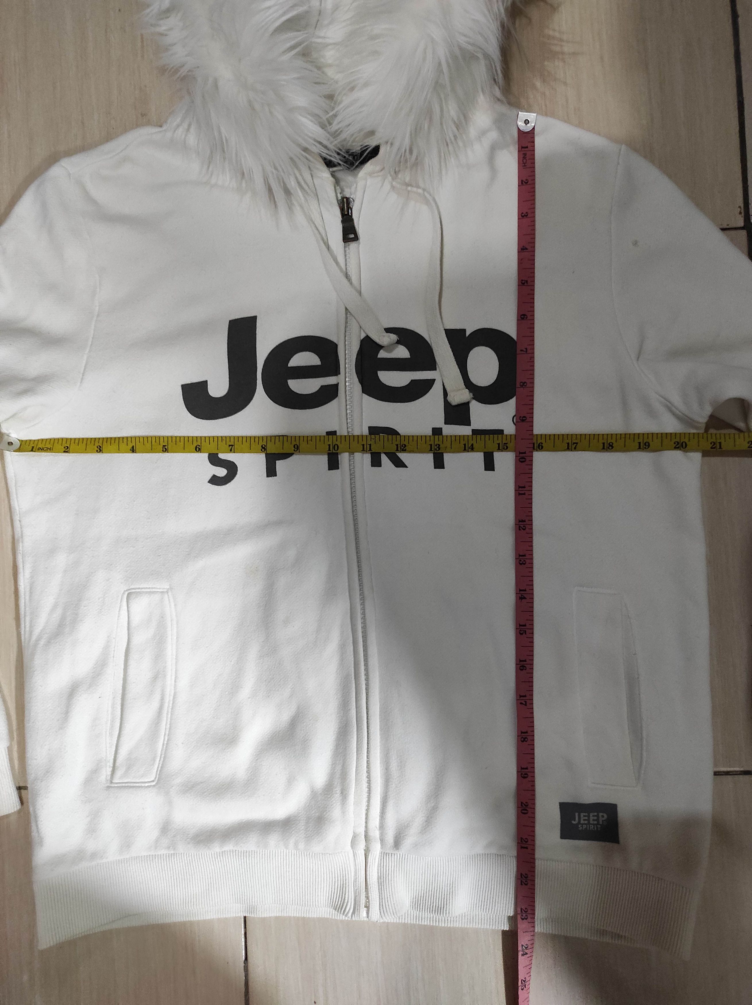 Jeep Jeep Spirit White zip fur hoodie ifsix LGB style Size US S / EU 44-46 / 1 - 18 Thumbnail