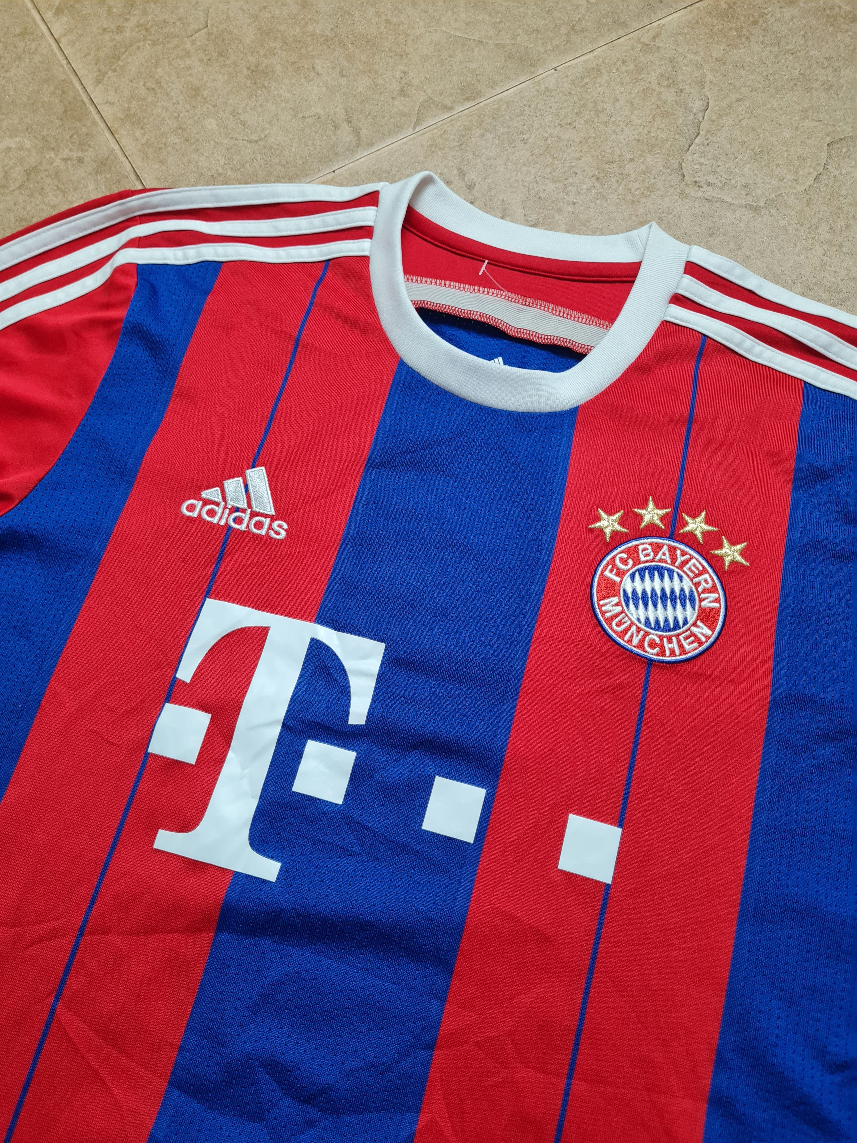 Adidas BAYERN MUNICH HOME FOOTBALL SHIRT 2014/2015 ADIDAS SOCCER Size US M / EU 48-50 / 2 - 2 Thumbnail