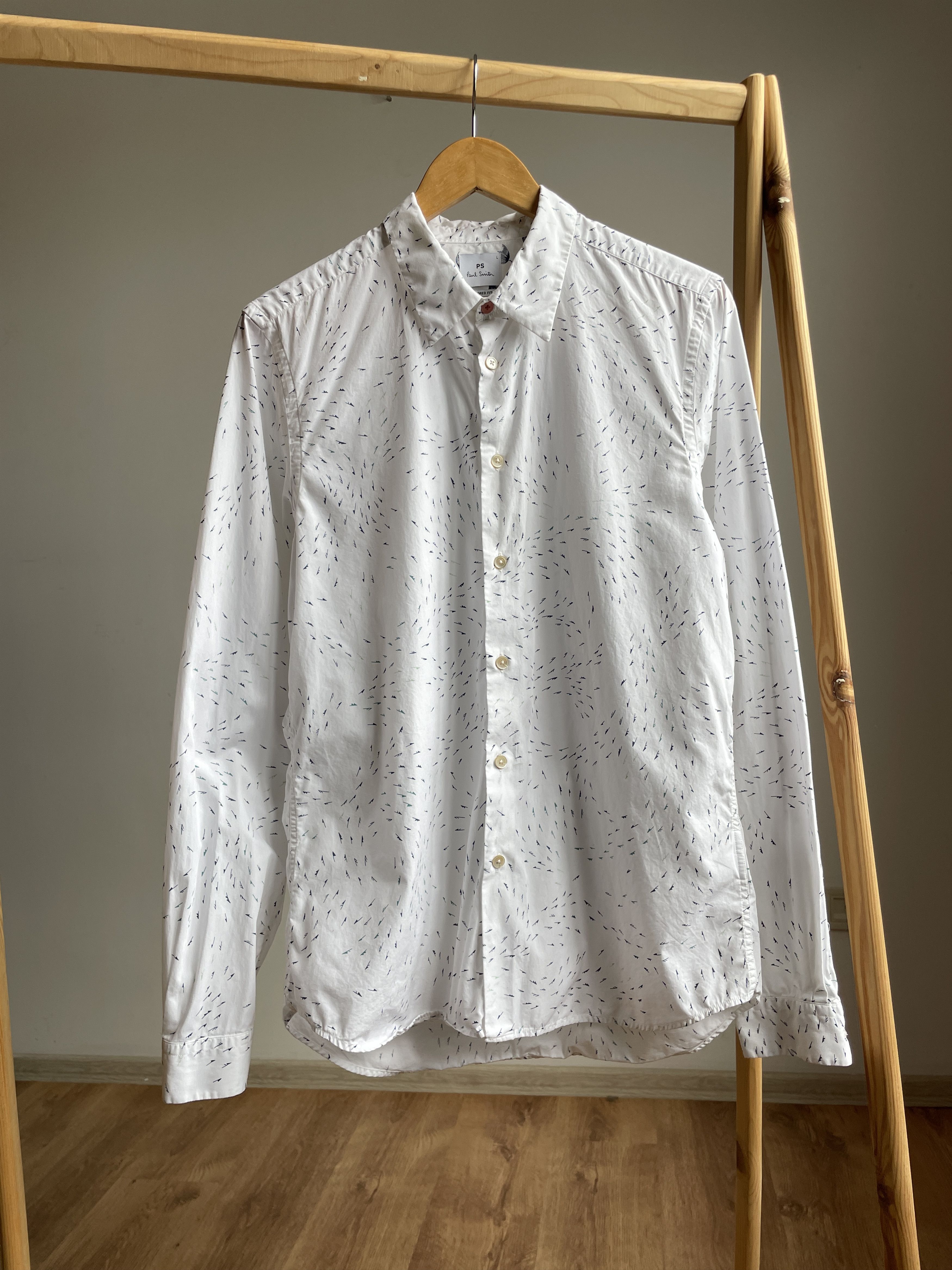 Paul Smith Paul Smith Arrow Print Shirt Size L Size US L / EU 52-54 / 3 - 1 Thumbnail