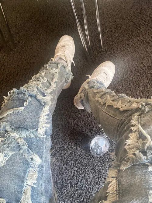 Designer Opium Denim Blue Size US 34 / EU 50 - 3 Thumbnail