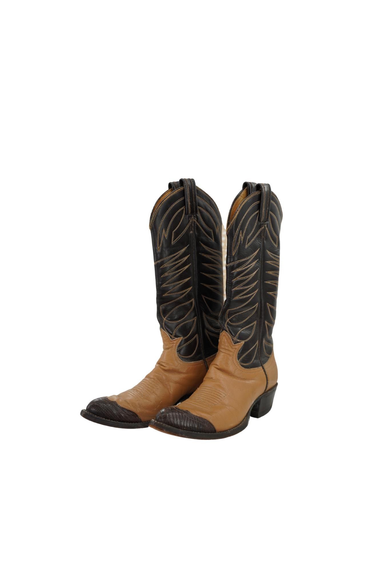 Designer Vintage Tommy Lama Cowboy Boot 7.5 Size US 7.5 / IT 37.5 - 4 Thumbnail