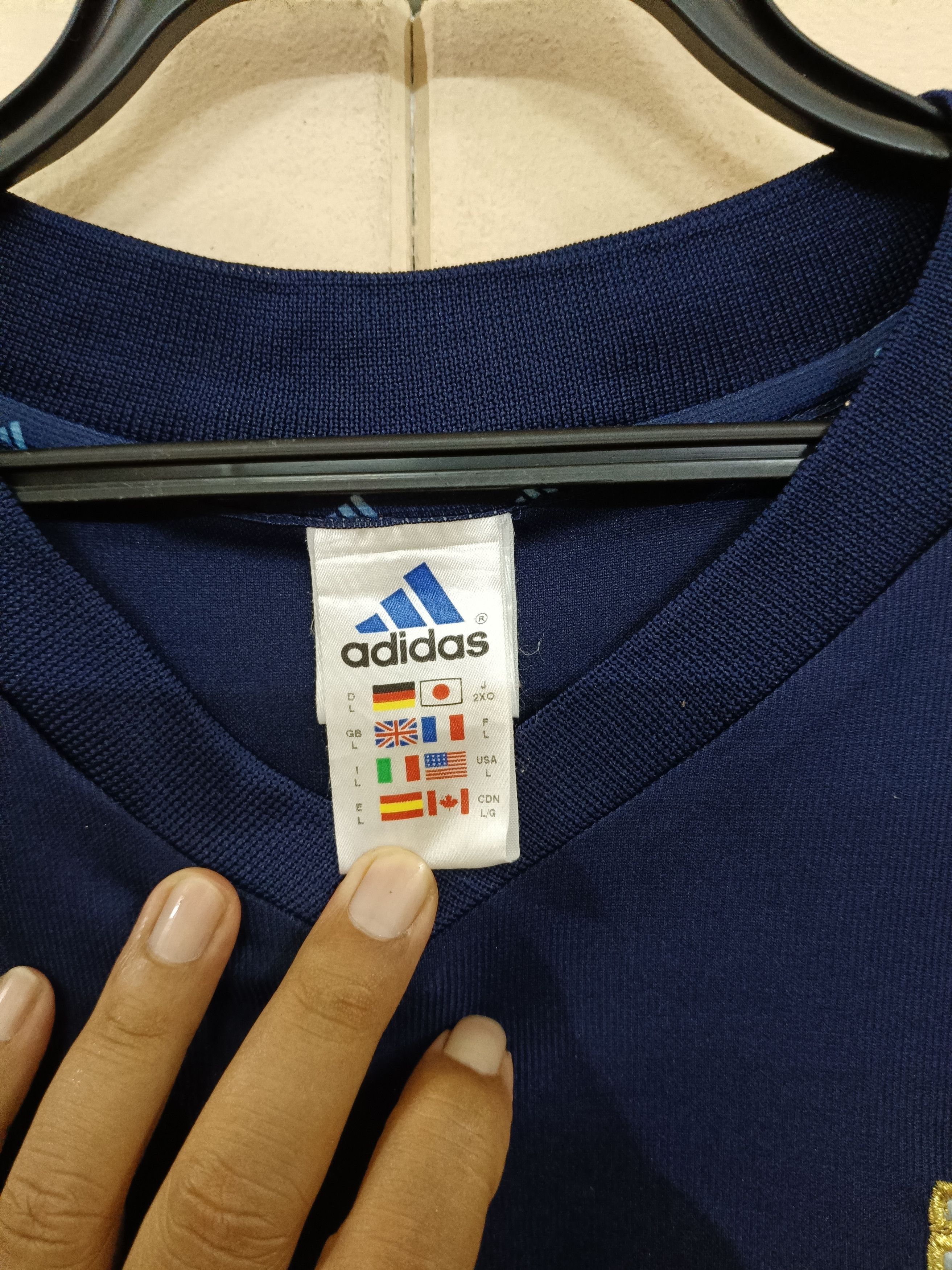 Adidas Vintage Adidas Argentina 2002 Size US L / EU 52-54 / 3 - 5 Thumbnail