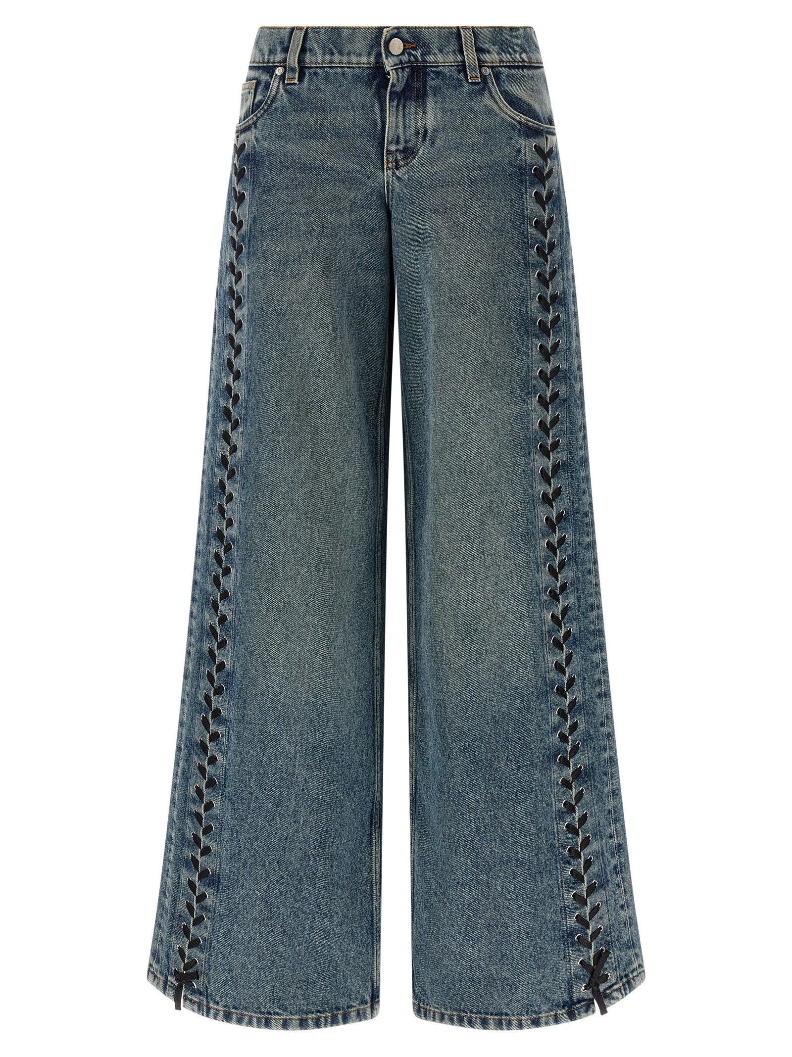Stella McCartney Lace-up jeans Size 27" / US 4 / IT 40 - 1 Thumbnail