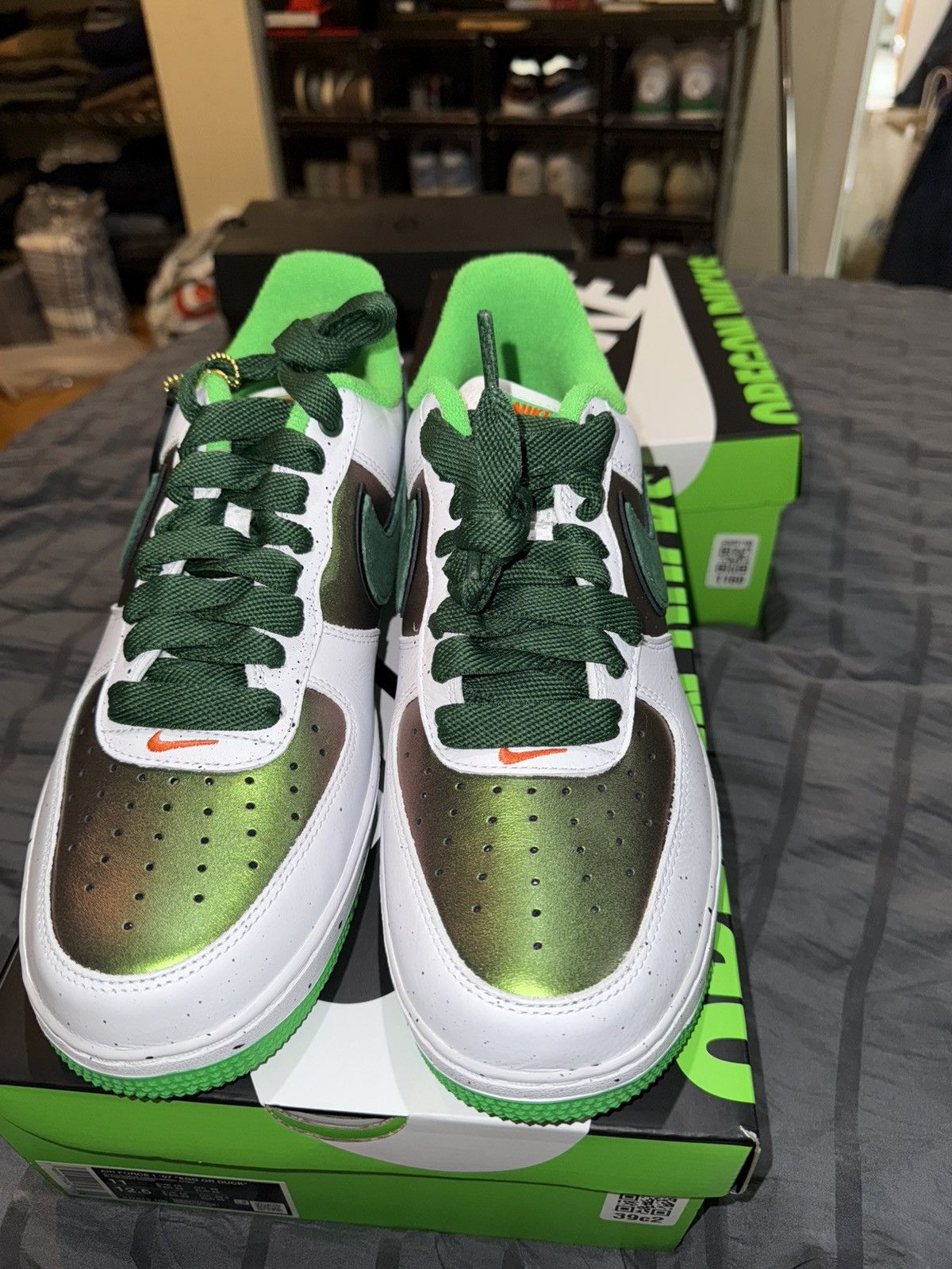 Nike Air force 1 ‘07 “Duck Or Egg” Size US 11 / EU 44 - 7 Thumbnail